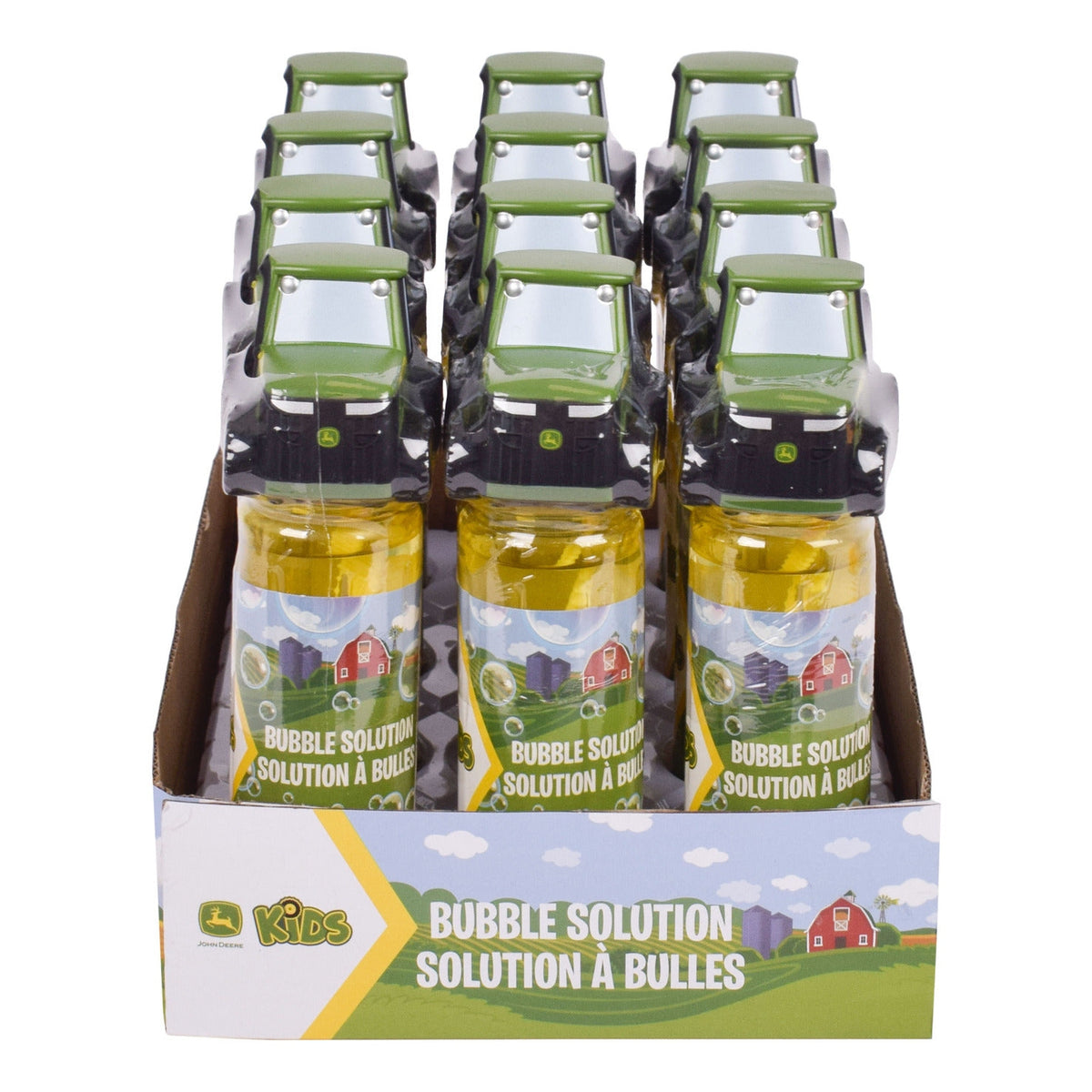 John Deere Tractor Top Bubble Bottle 147ml