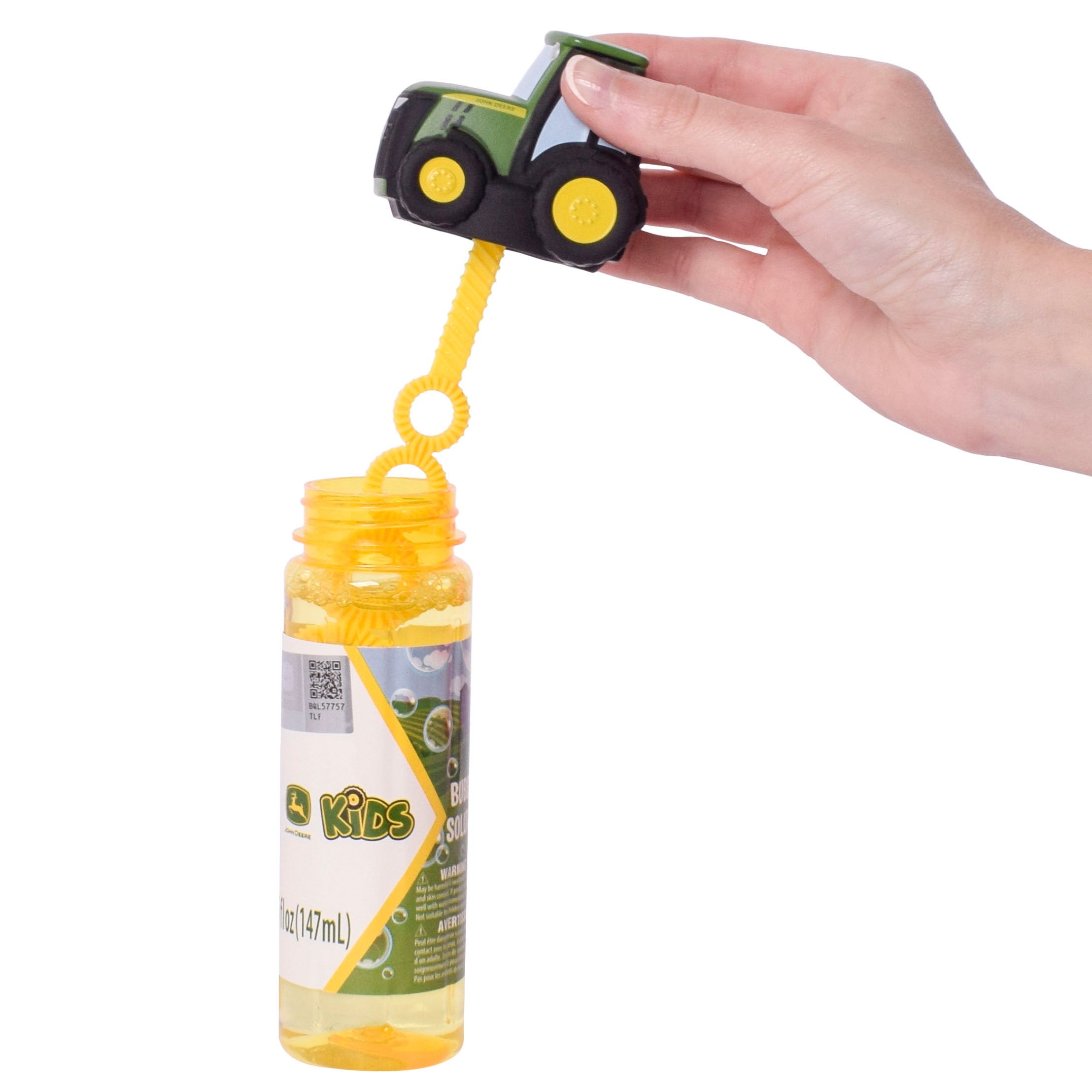 John Deere Tractor Top Bubble Bottle 147ml