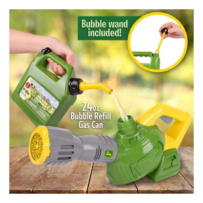 John Deere Bubble Leaf Blower with Bubble Refill Gas Can