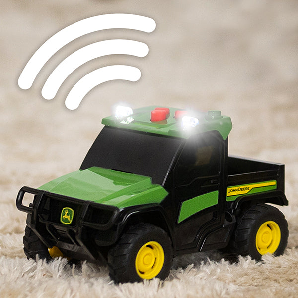 TOMY John Deere Mini Farm Vehicles 3 Pack with Lights and Sounds