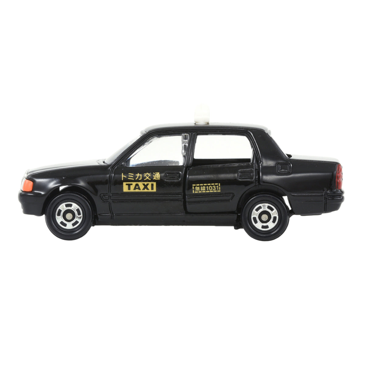Tomica No. 51 Toyota Crown Comfort Taxi – 746881 Side View lpr