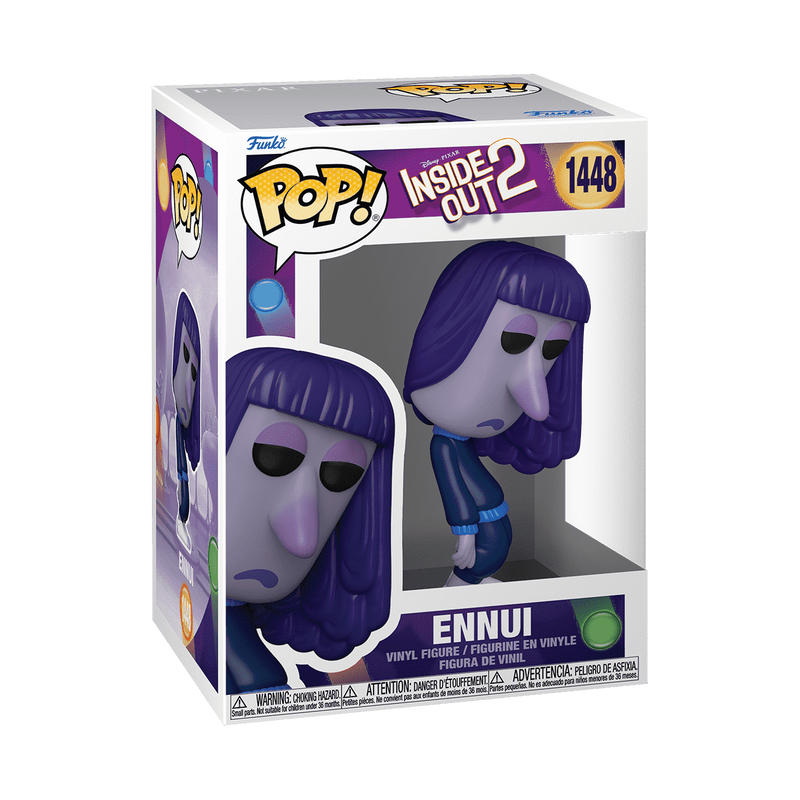 Funko Pop! Disney Pixar Inside Out 2 Ennui Vinyl Figure #1448