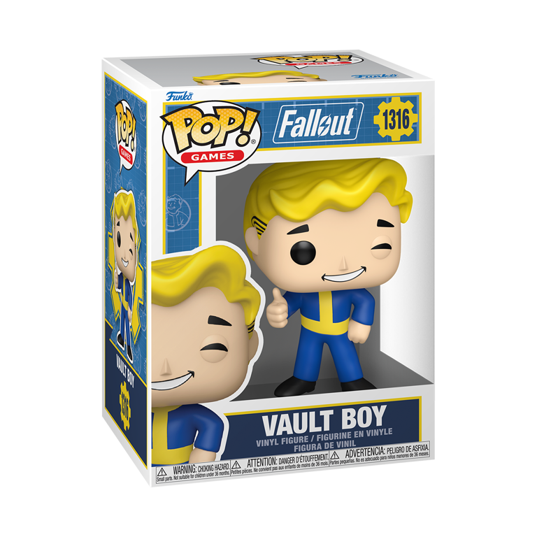 Funko Pop! Vinyl Games Fallout Vault Boy #1316 Vinyl Figure #1316