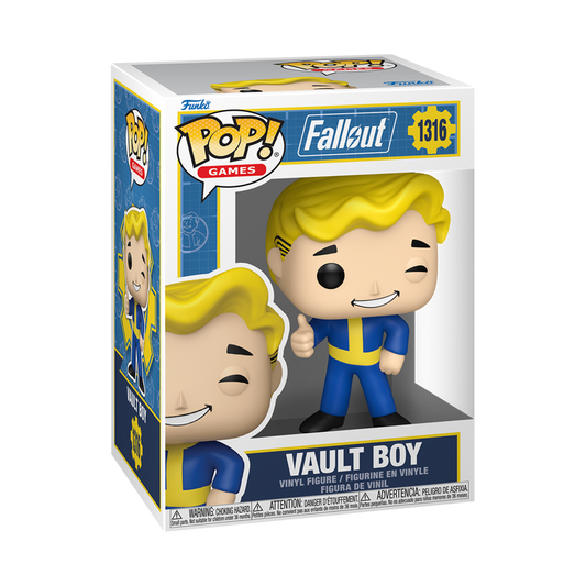 Funko Pop! Vinyl Games Fallout Vault Boy #1316 Vinyl Figure #1316