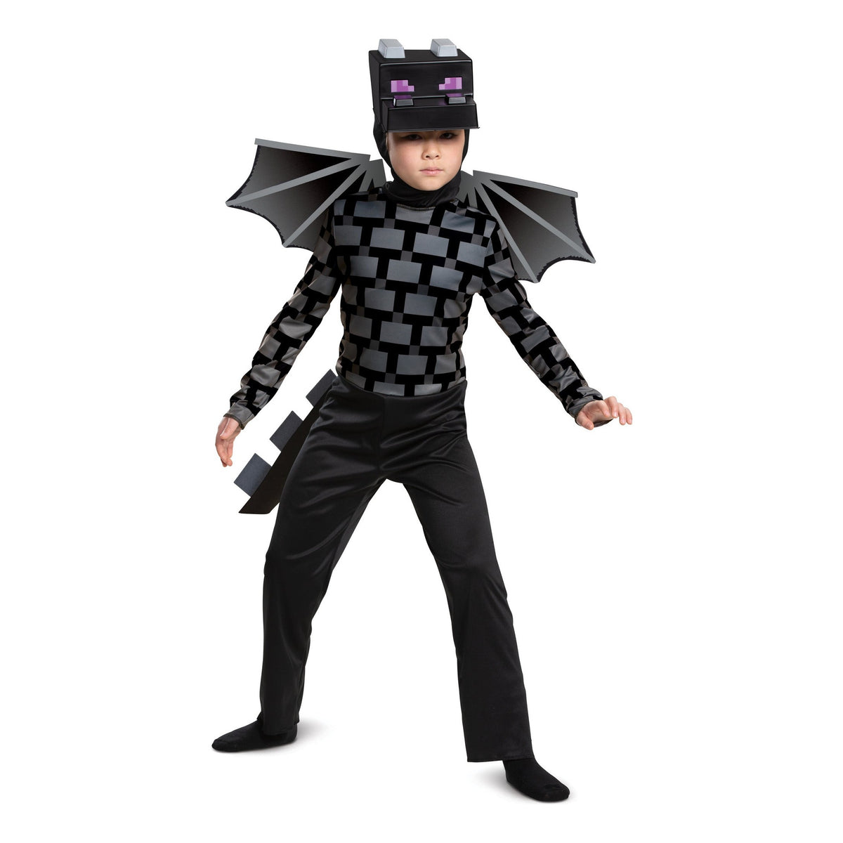 Minecraft Ender Dragon Classic Costume 4-6 Years
