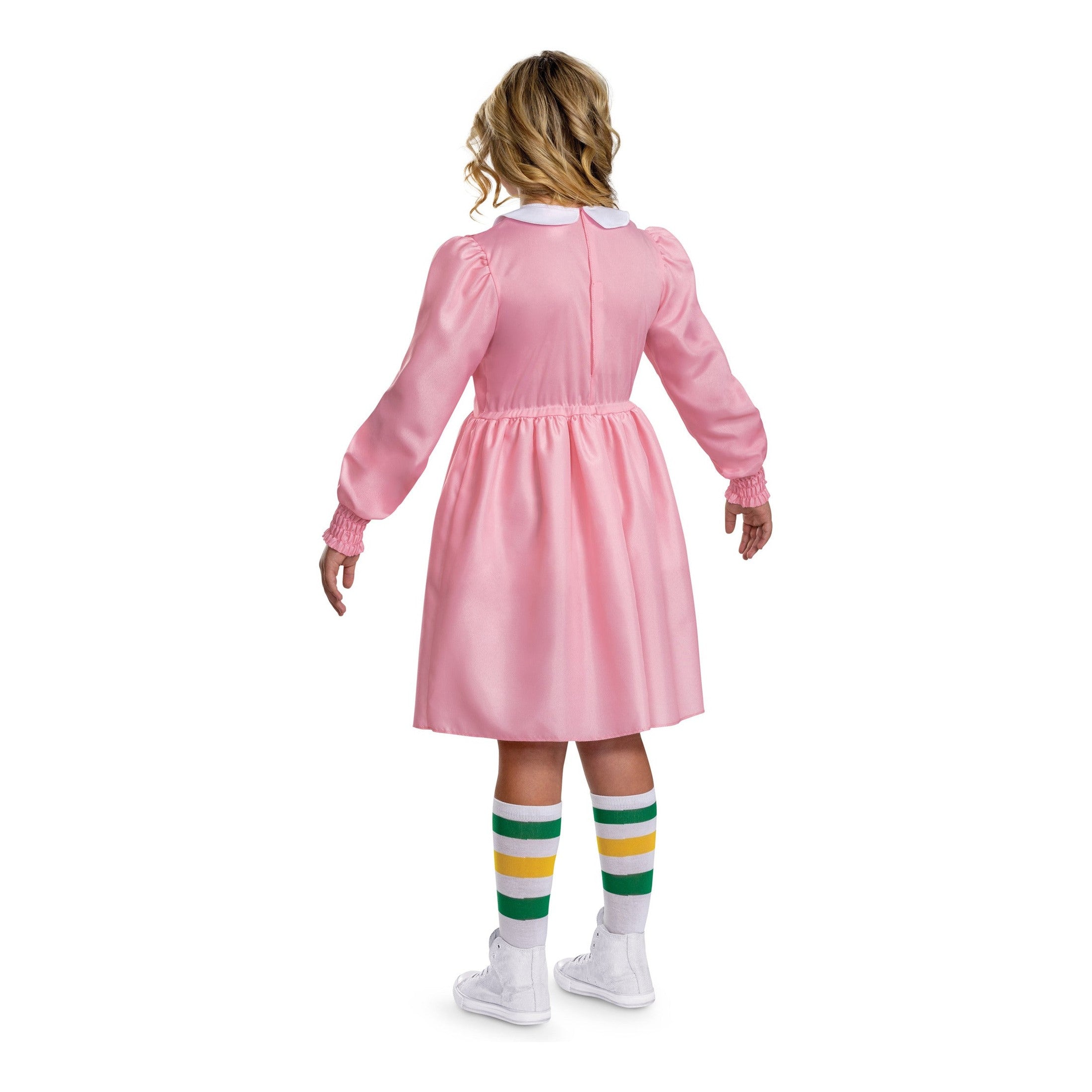 Disguise Stranger Things Eleven Pink Dress Costume 10-12