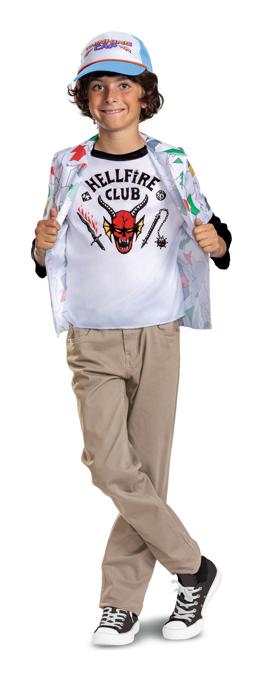 Disguise Stranger Things Dustin Costume Kit, Kids 10-12 Years