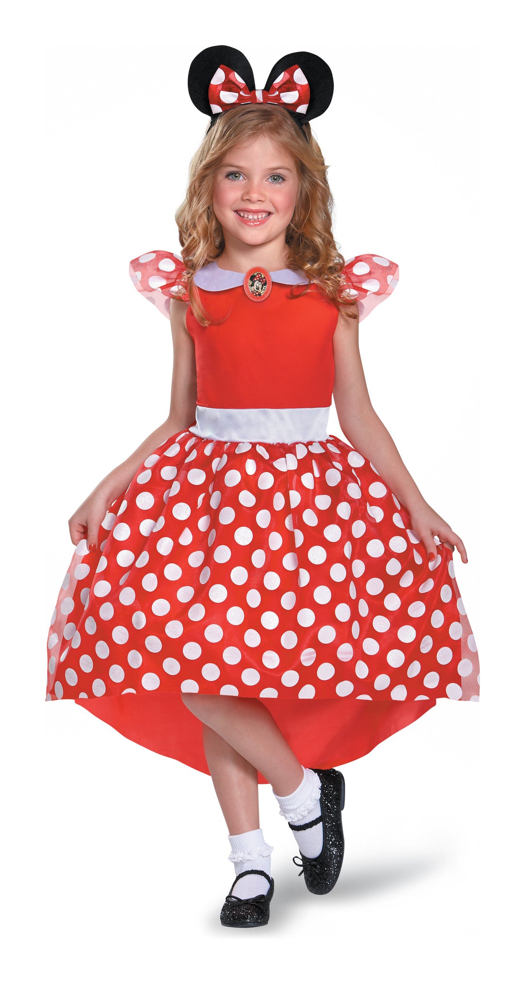 Disney Minnie Mouse Classic Red Costume, Size S 5-6 Years