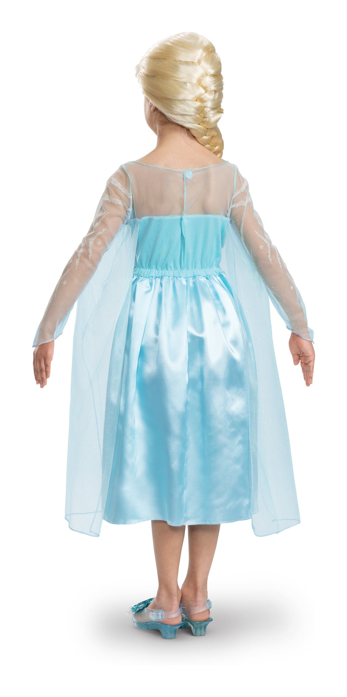 Disney Frozen Elsa Classic Costume Dress with Cape, Medium 7–8 Years