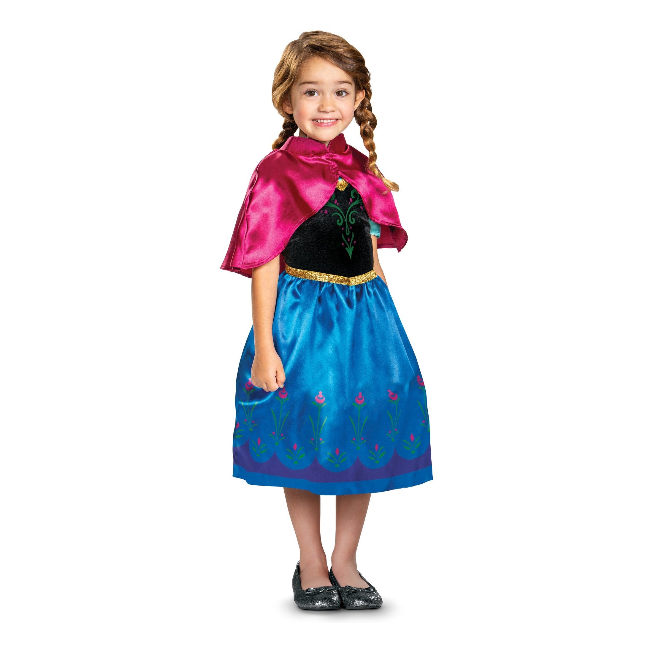 Disney Frozen Anna Travelling Classic Costume, 7–8 Years