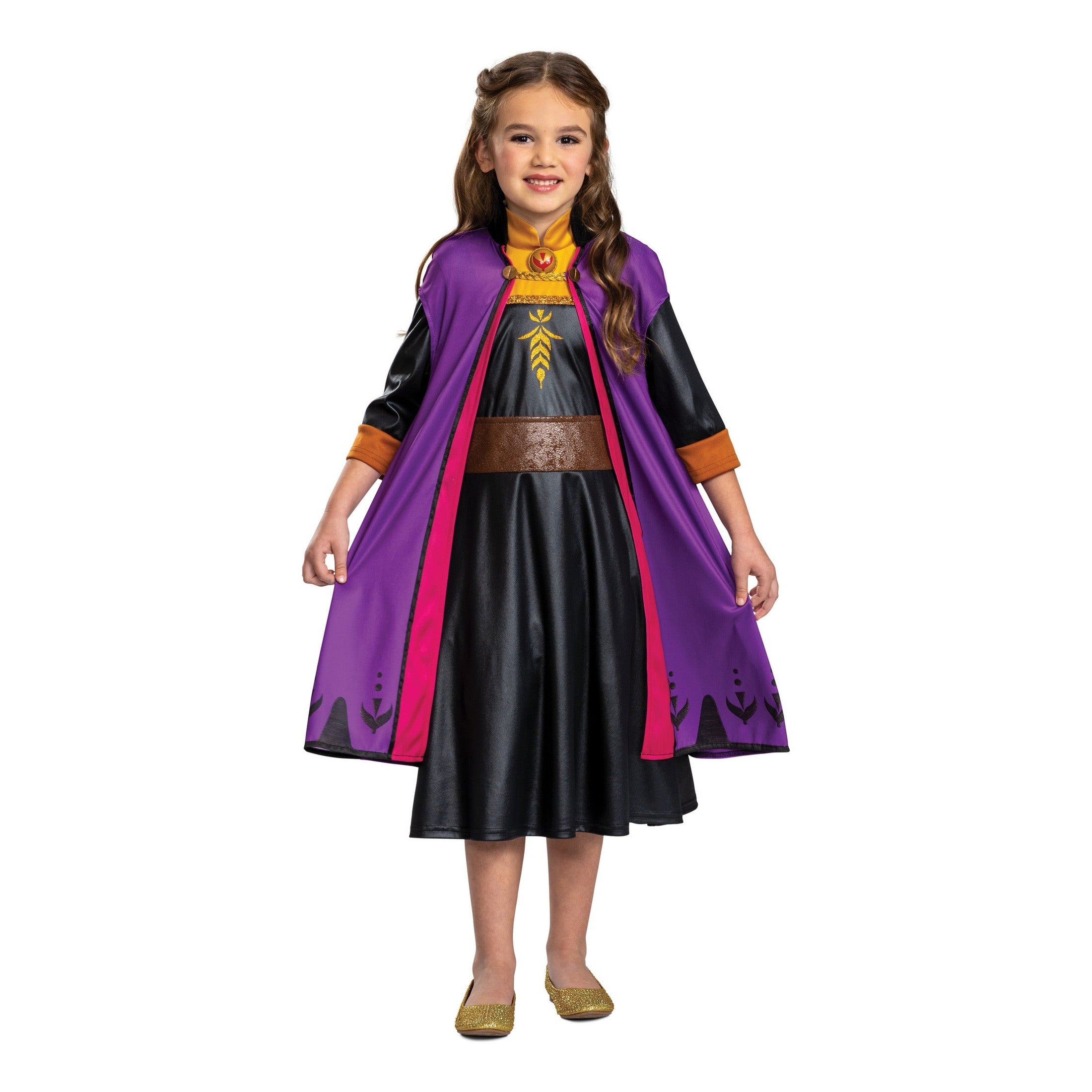 Disney Frozen 2 Anna Travelling Classic Costume XS 3–4 Years