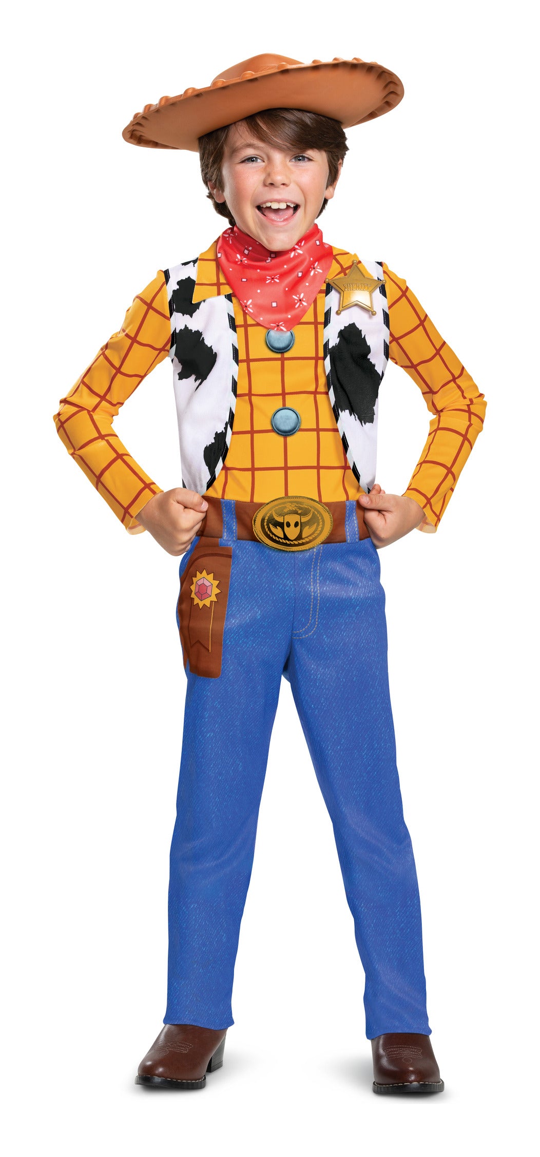 Disney Pixar Toy Story 4 Woody Deluxe Costume 3T–4T