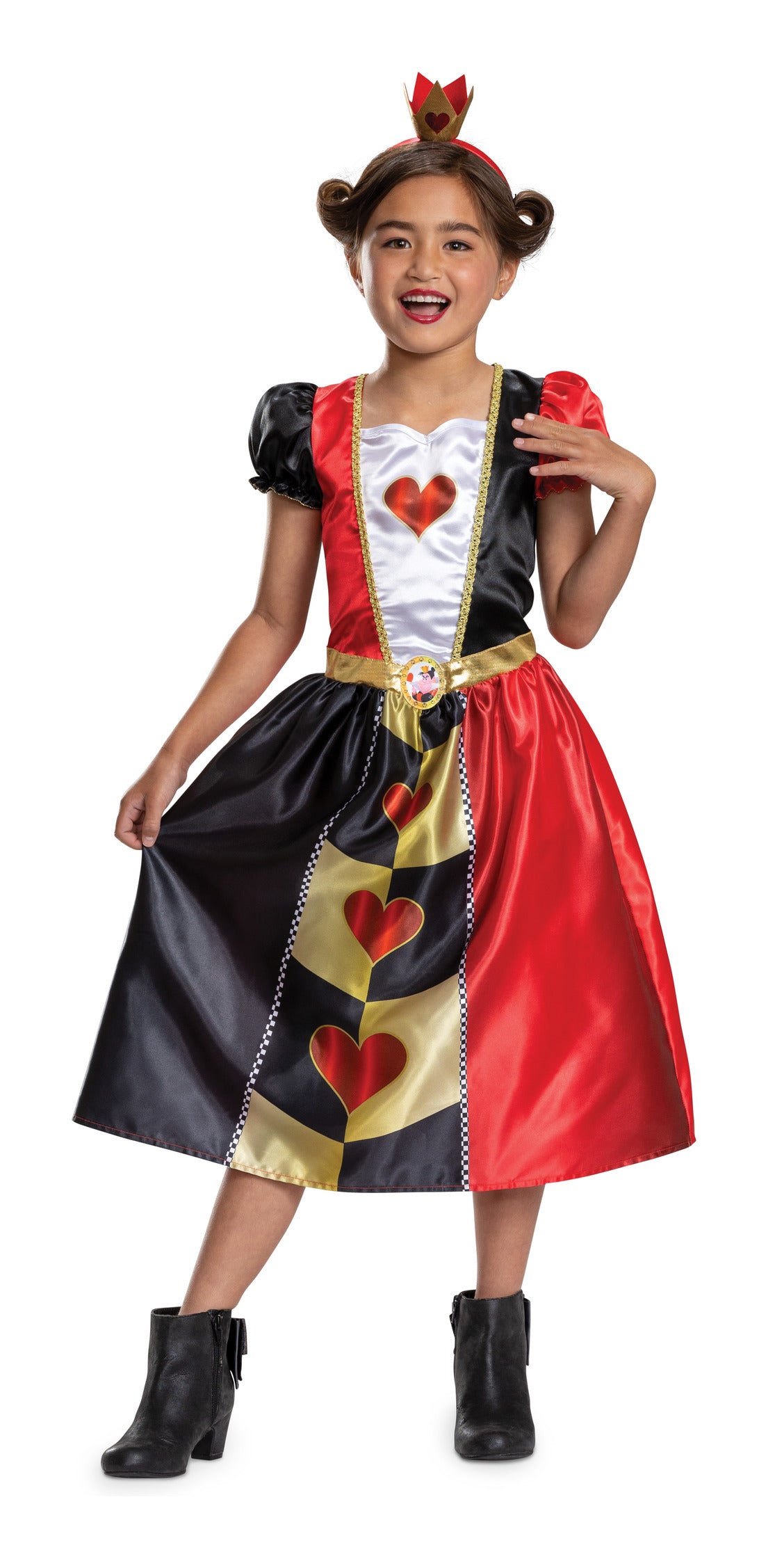 Disney Alice in Wonderland Queen of Hearts Costume Age 5-6