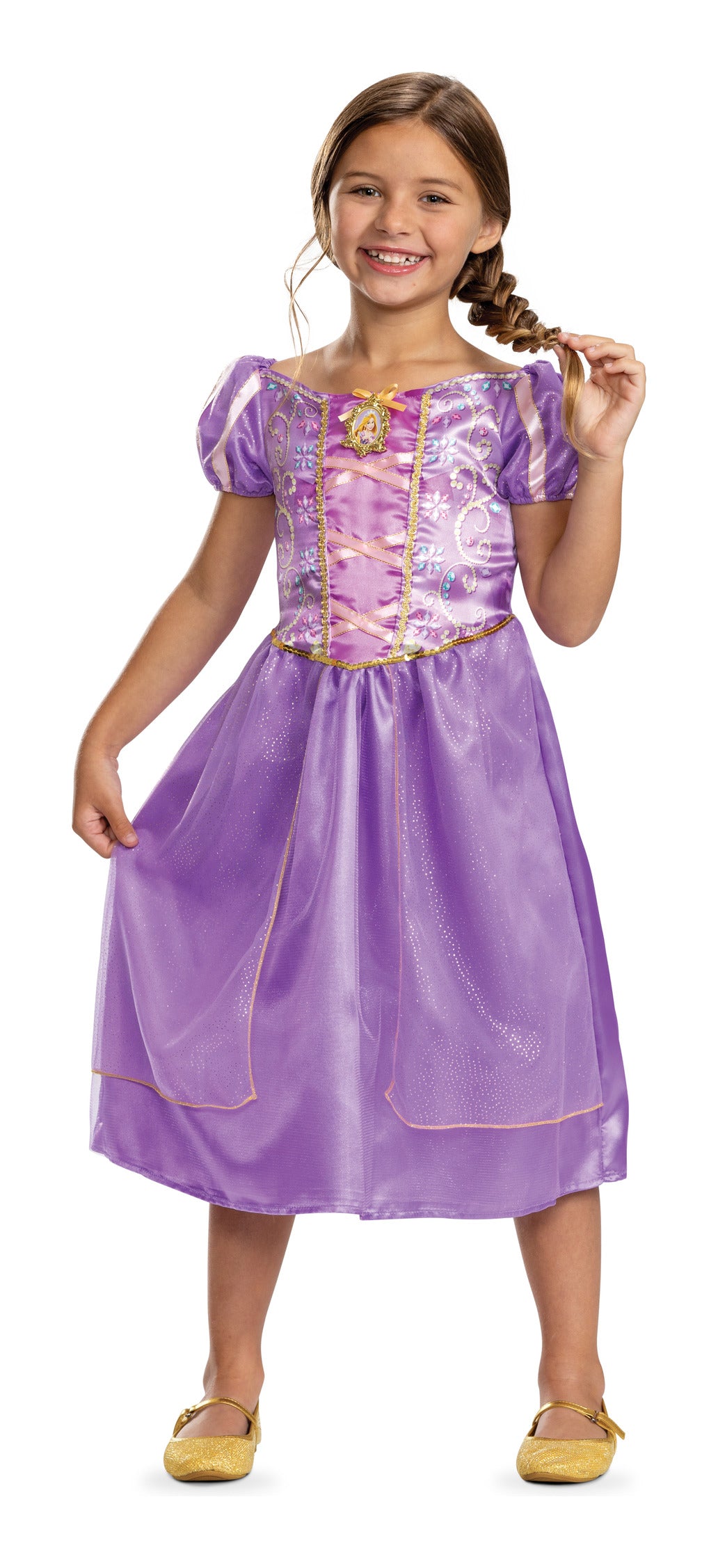 Disney Princess Rapunzel Classic Costume Dress 7-8 Years