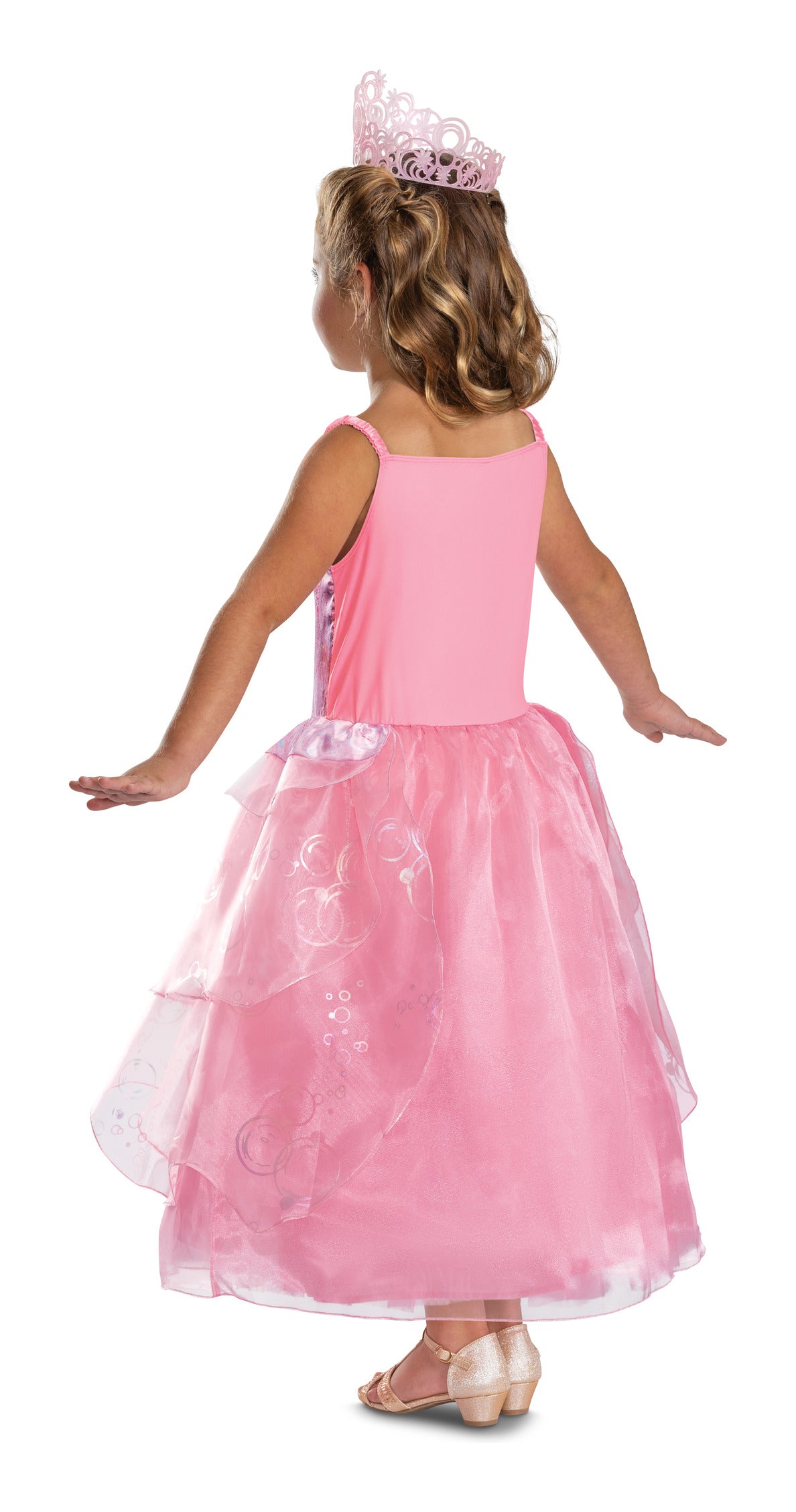 Wicked Glinda Pink Dress Deluxe Costume 3–4 Years