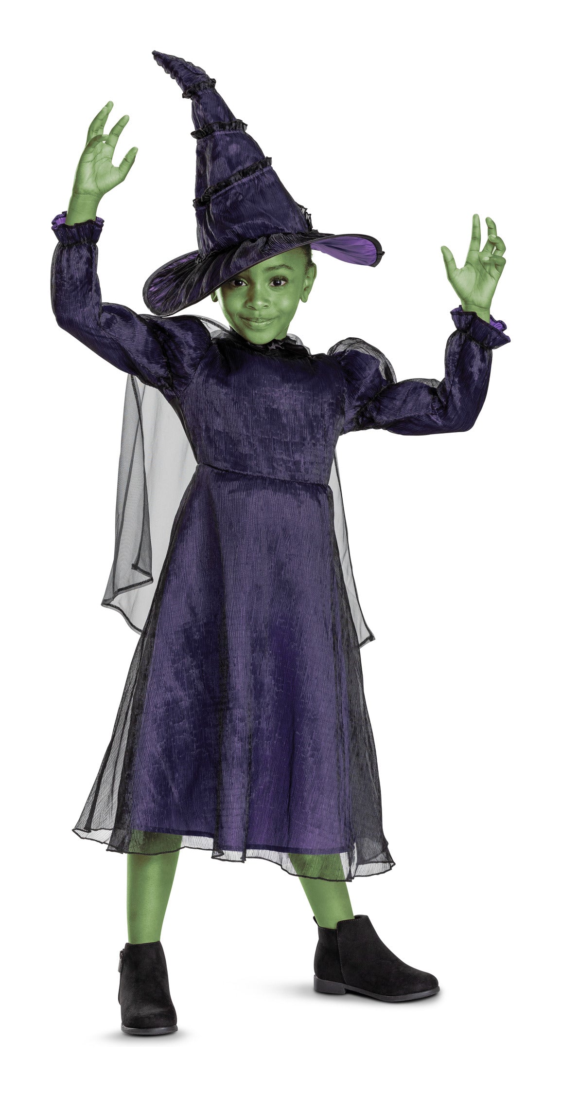 Wicked Elphaba Deluxe Costume 5-6 Years