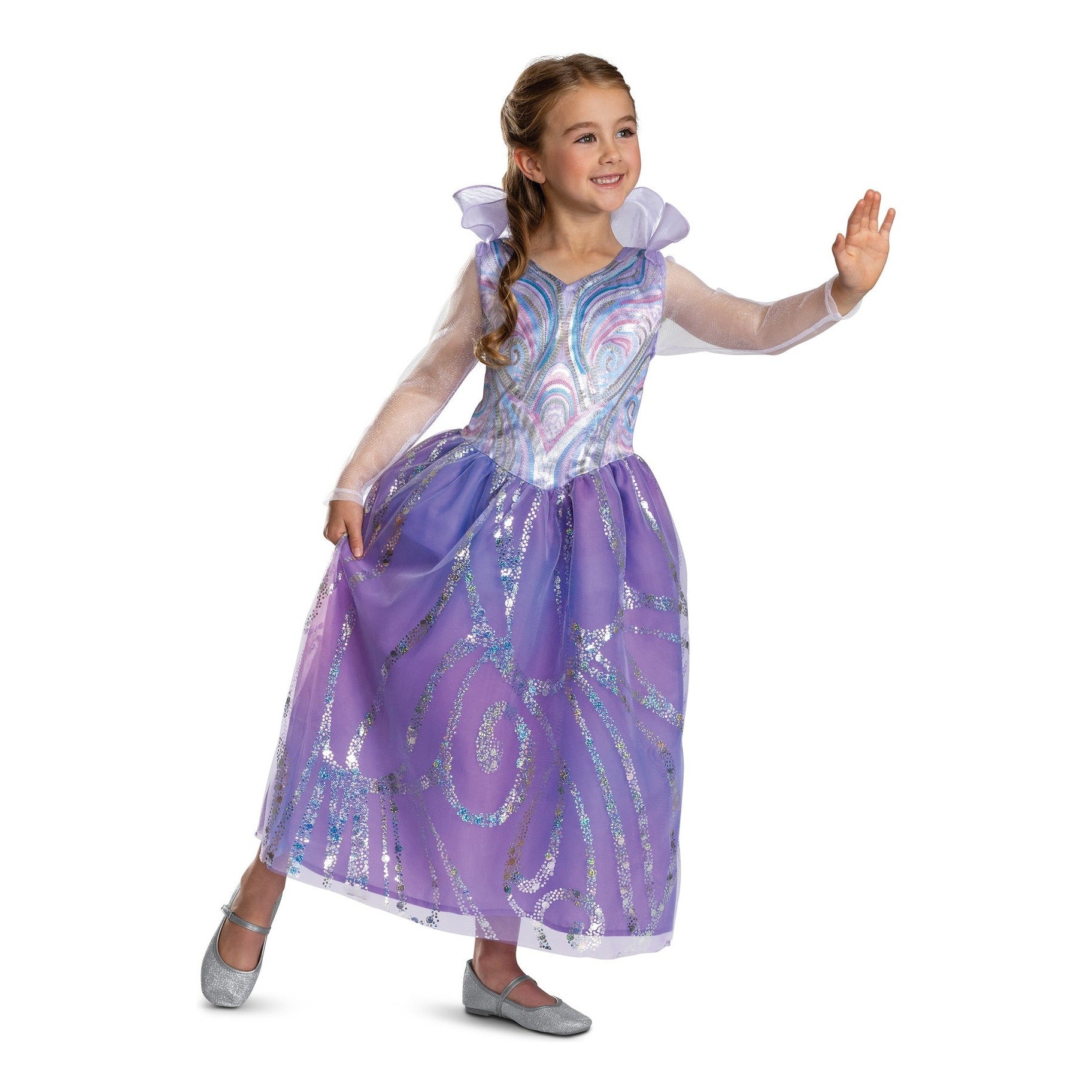 Wicked Glinda For Good Deluxe Costume 3T-4T