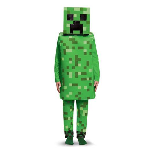 Minecraft Creeper Deluxe Costume, Large 10–12