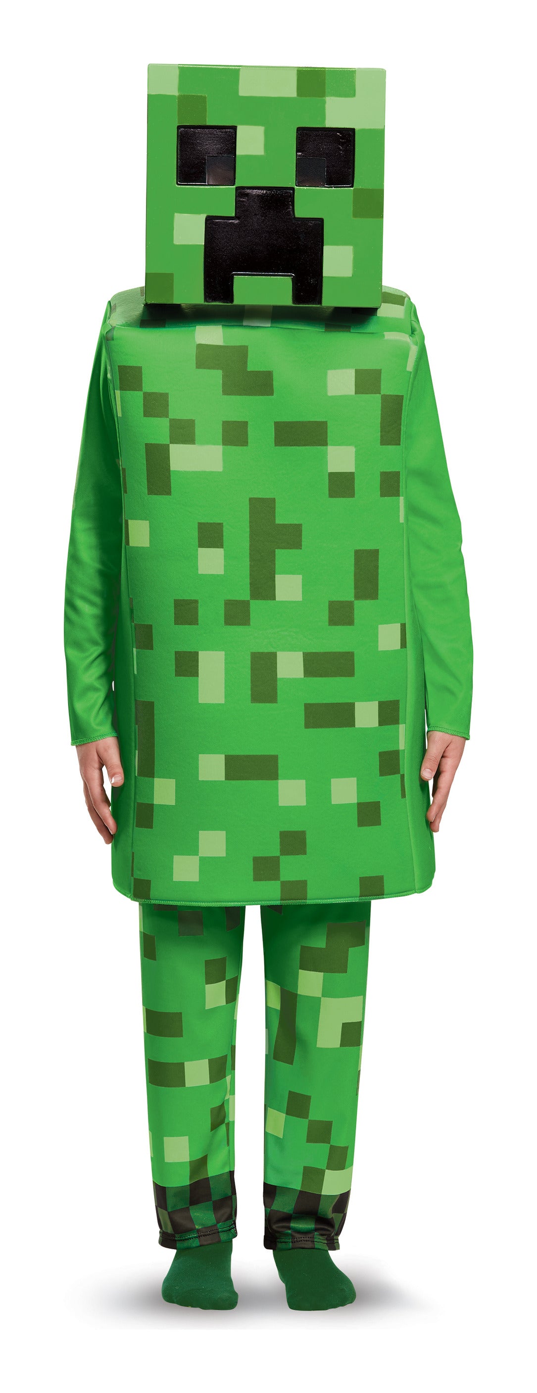 Minecraft Creeper Deluxe Costume Medium 7-8 Years