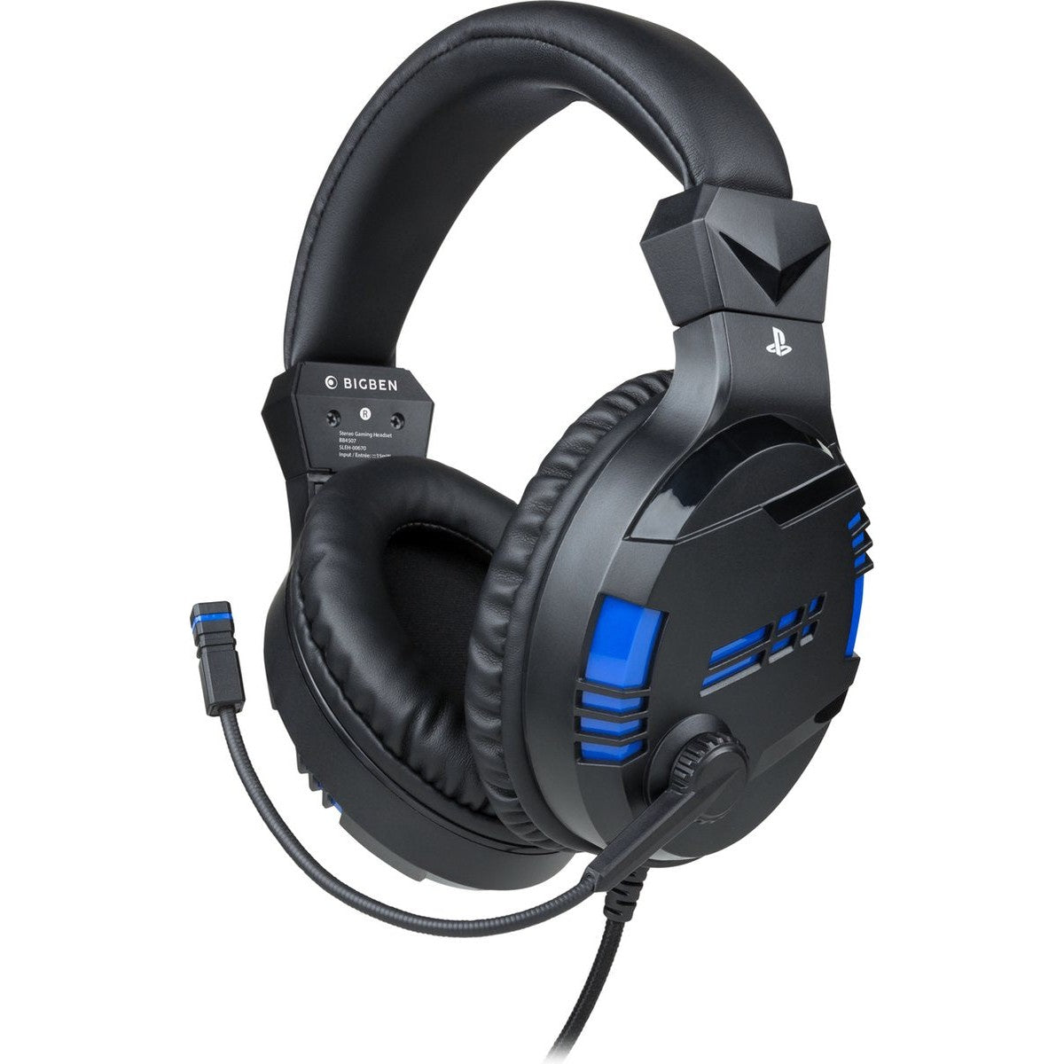 Bigben Officially Licensed PlayStation Stereo Gaming Headset V3 - Black & Blue