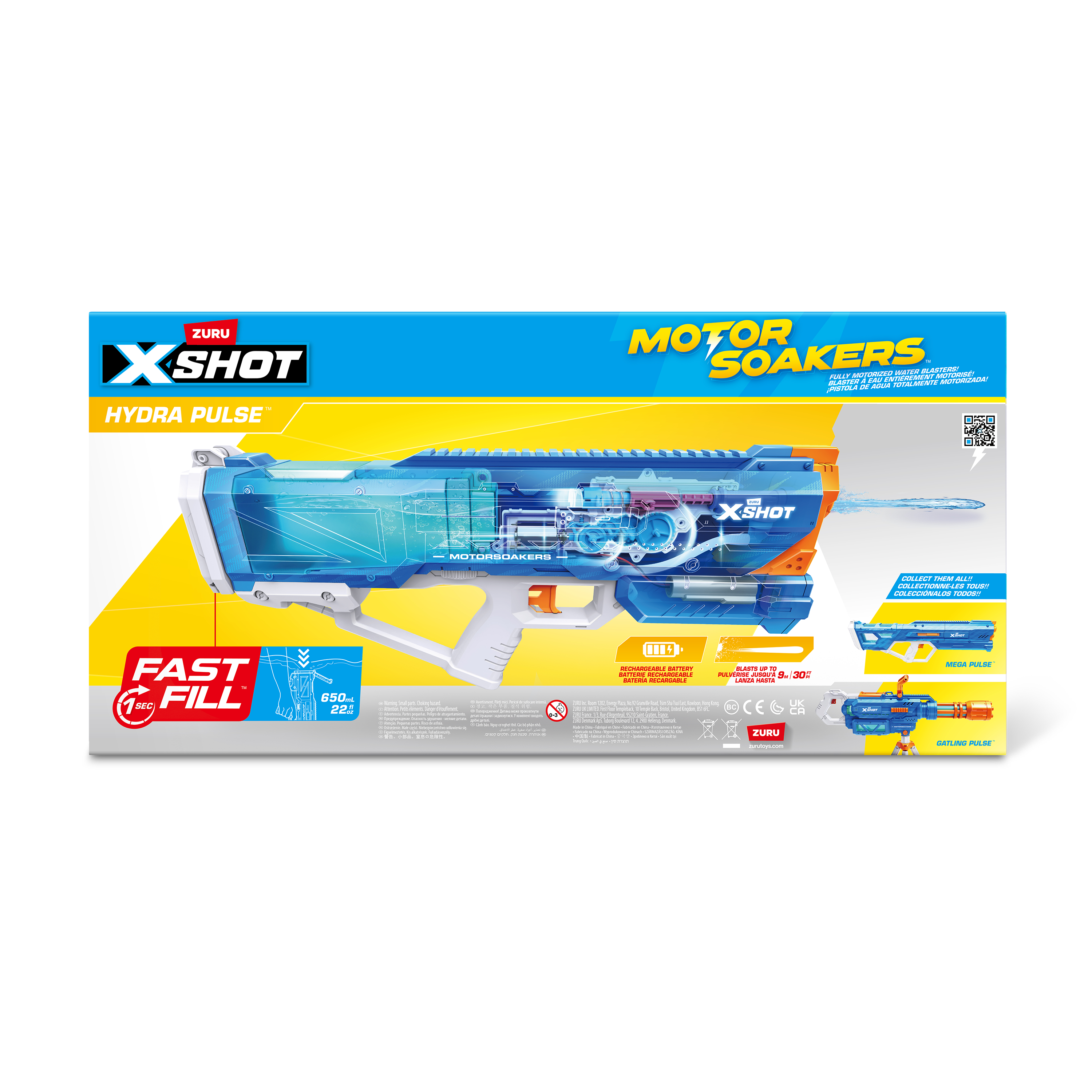 XShot Water Fast-Fill Small S1 Motor Soaker - B