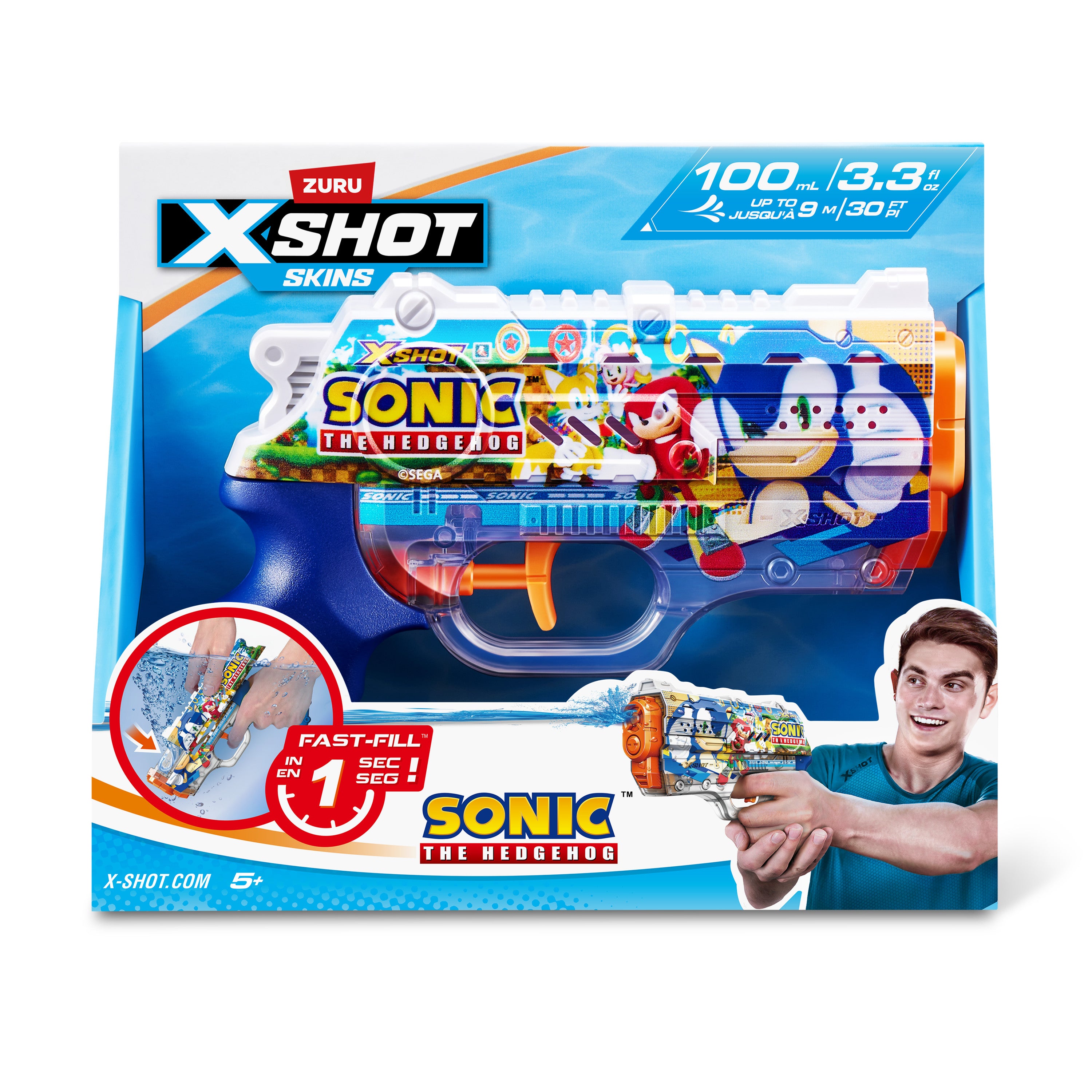 XShot Water Fast-Fill Nano Sonic S1 Blaster