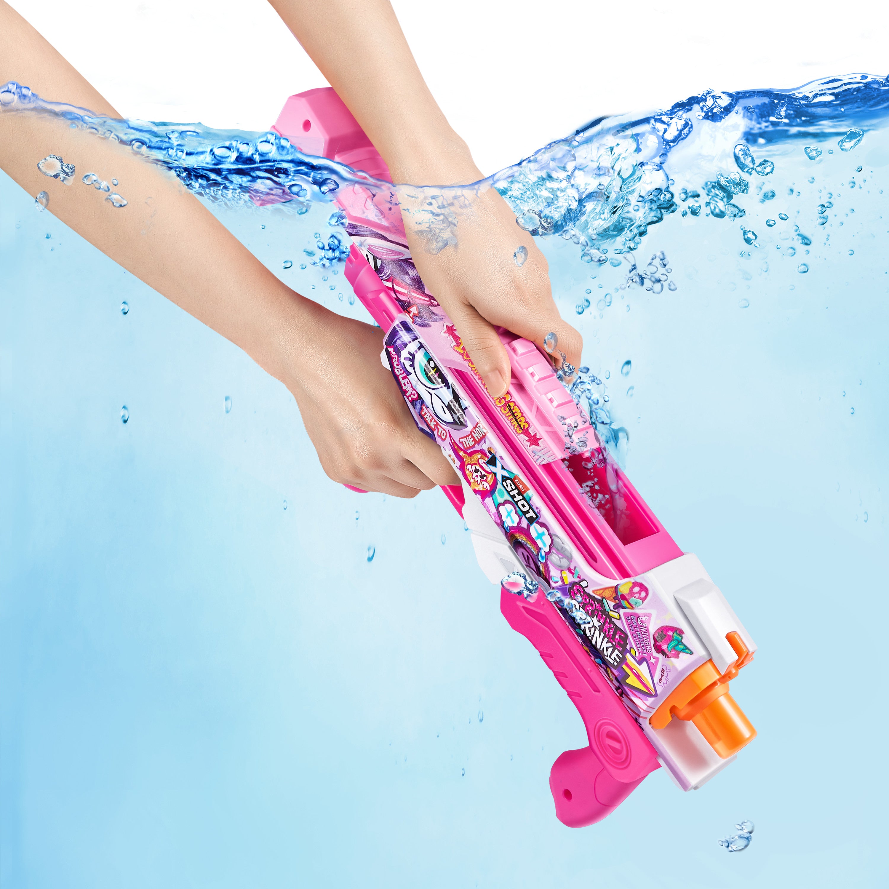 XShot Water Skins Hyperload Fast-Fill - Pink