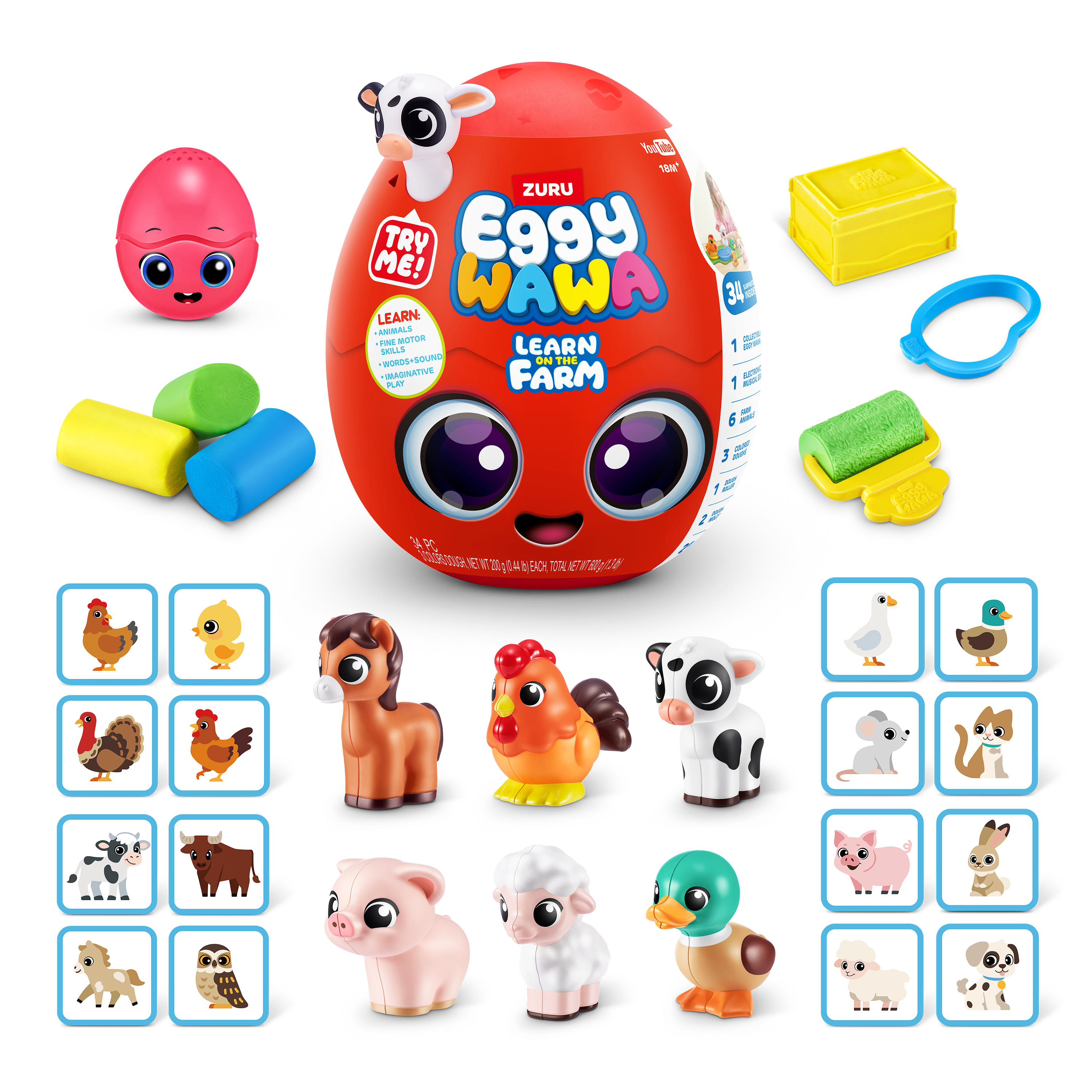 Eggywawa Farm Animals Surprise Egg S1