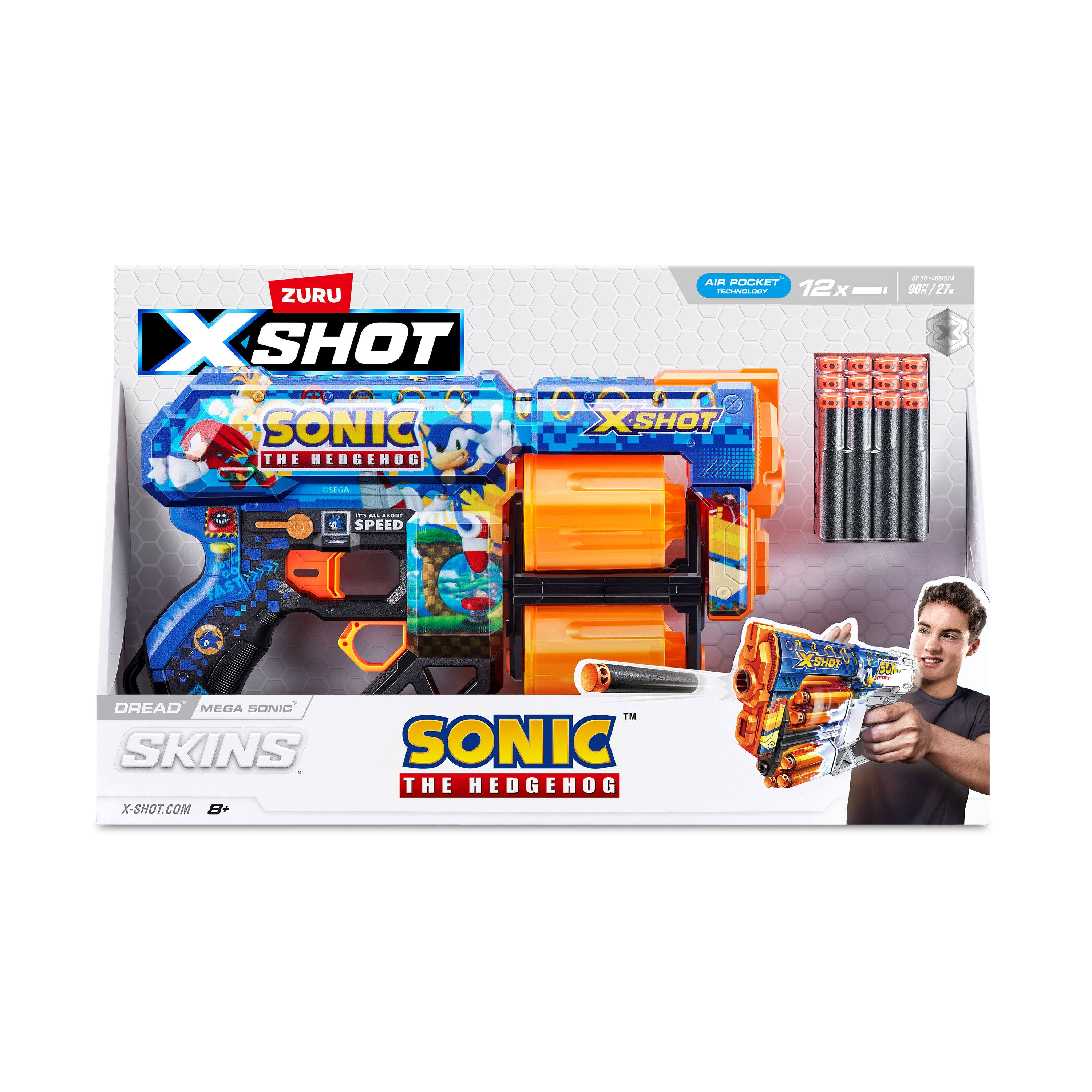 XShot Skins Dread Sonic