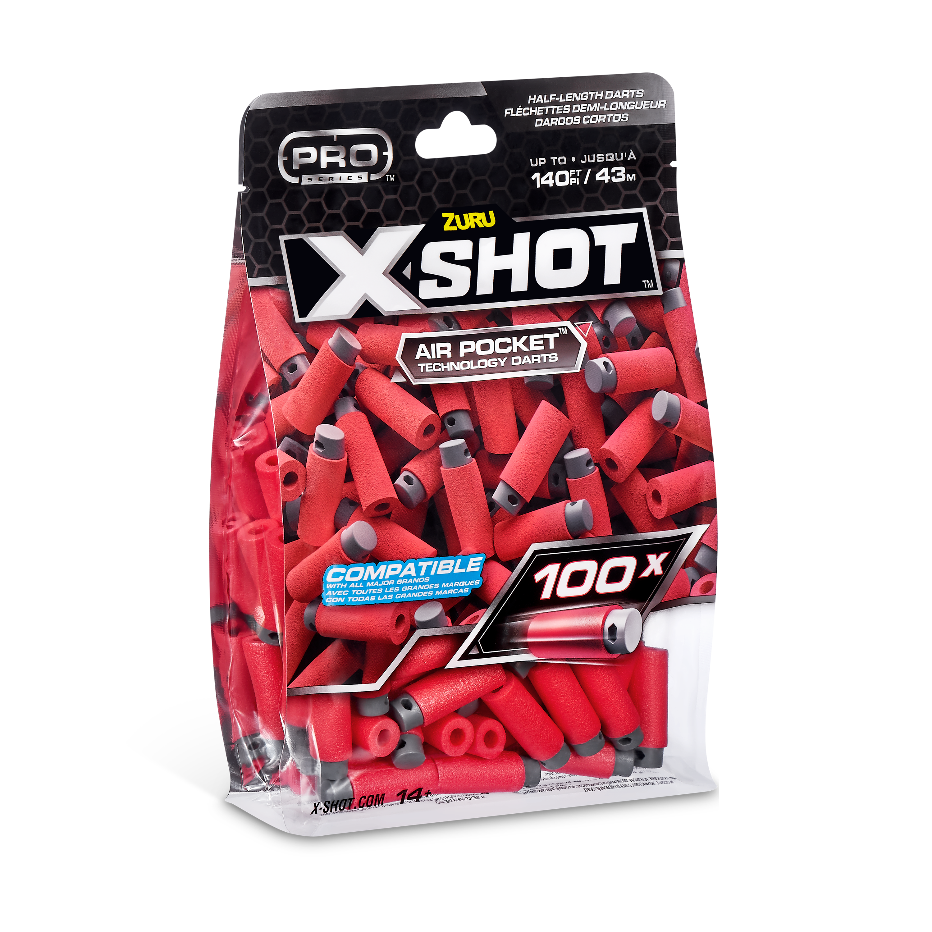 X-Shot - Pro 100 Pack Refill Darts