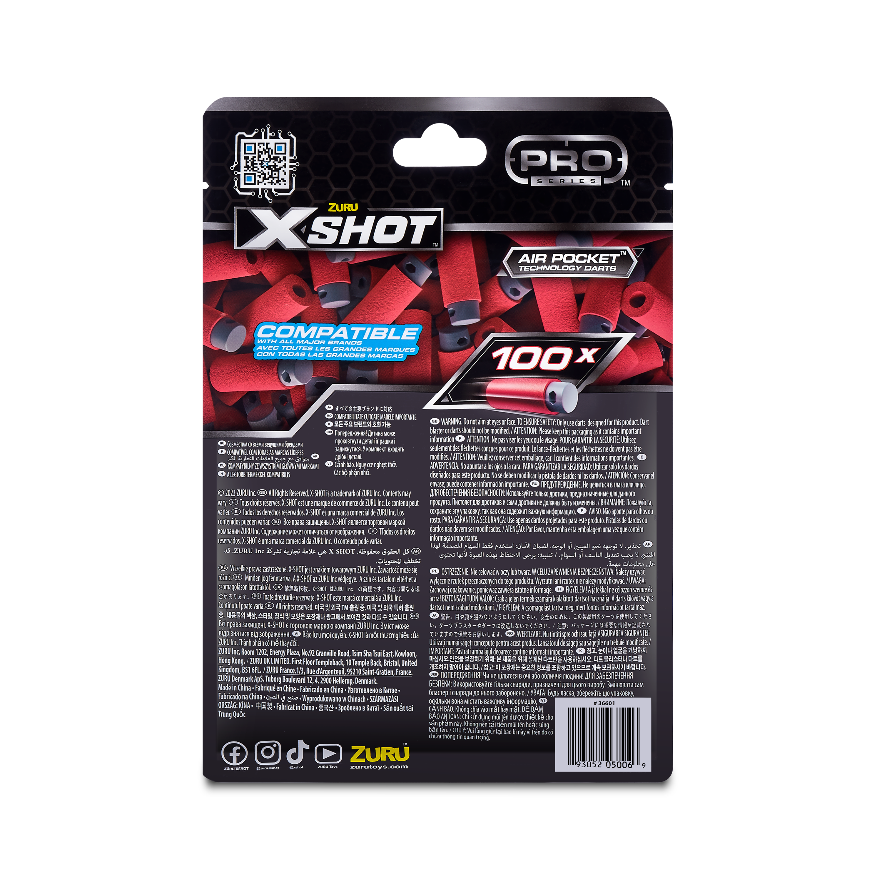 X-Shot - Pro 100 Pack Refill Darts