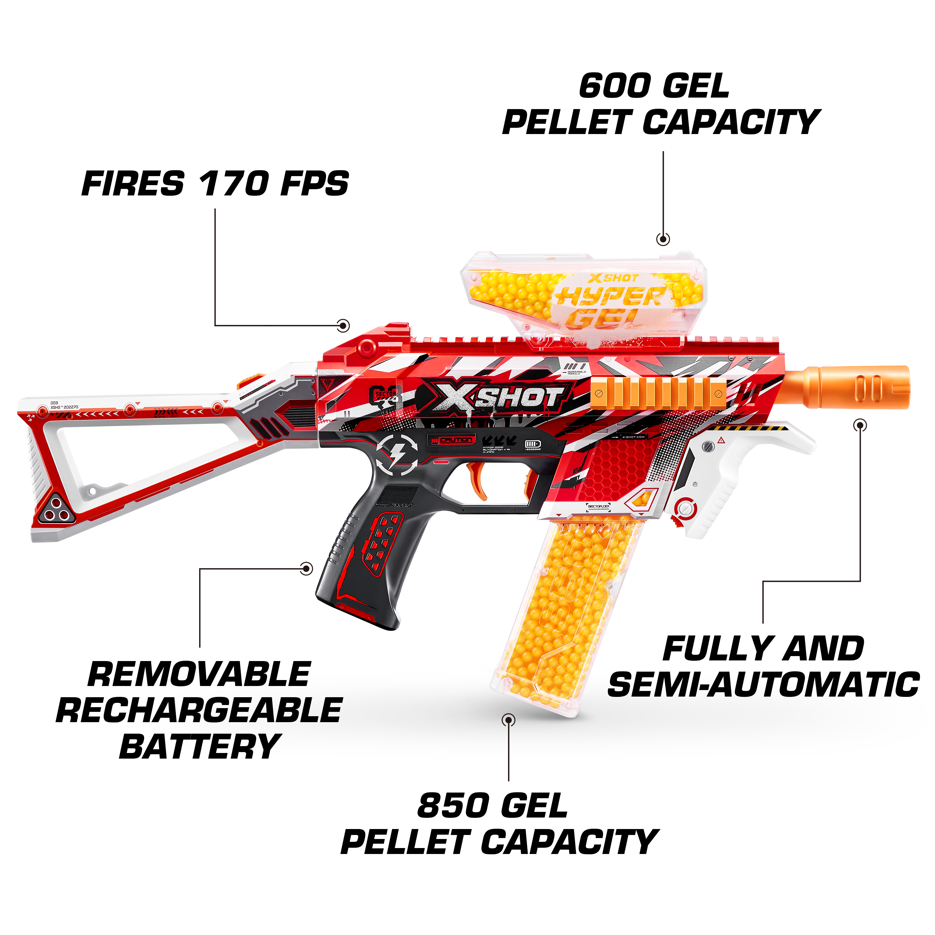 X-Shot Hyper Gel Series 1 Medium Blaster