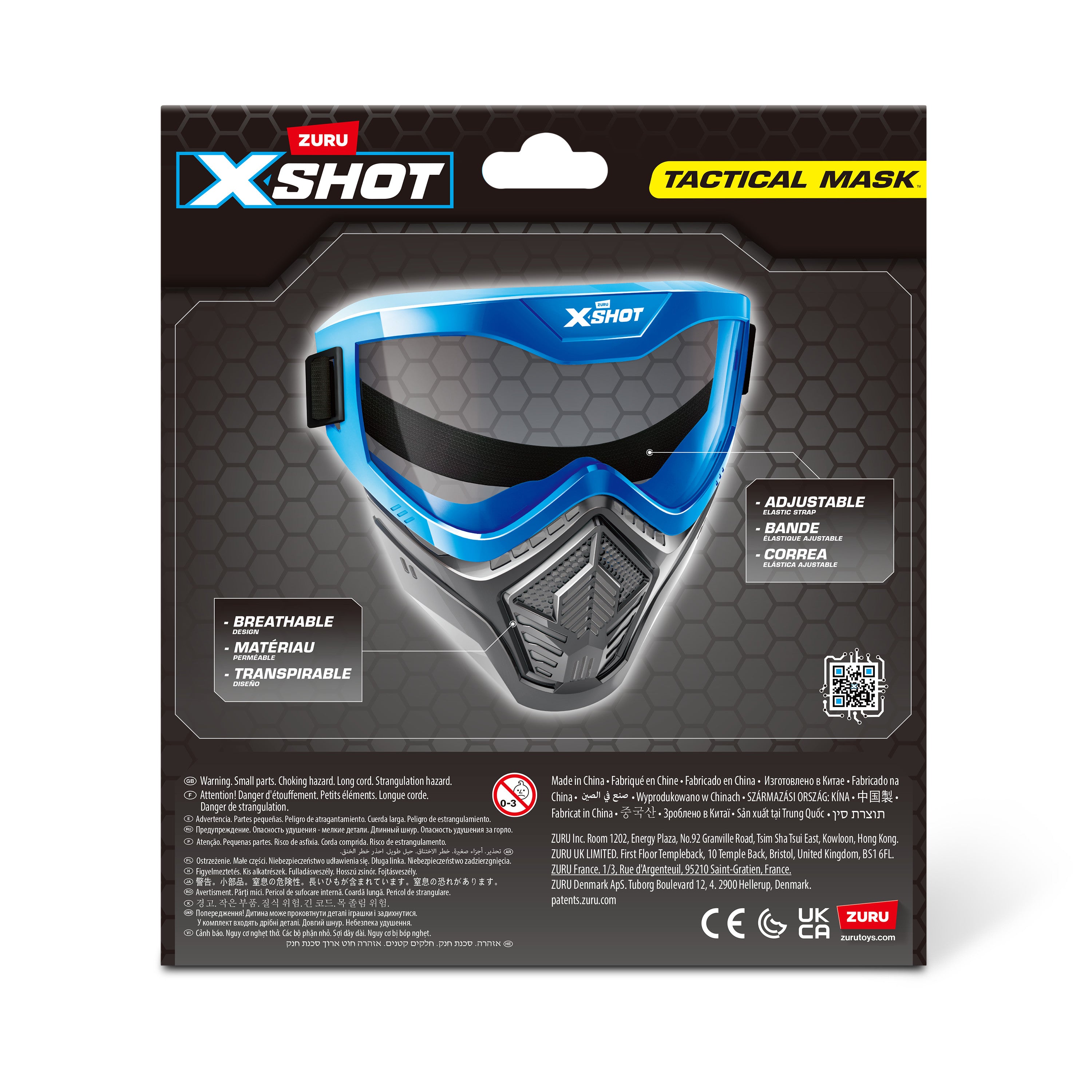 XShot Pro S1 Blue Mask