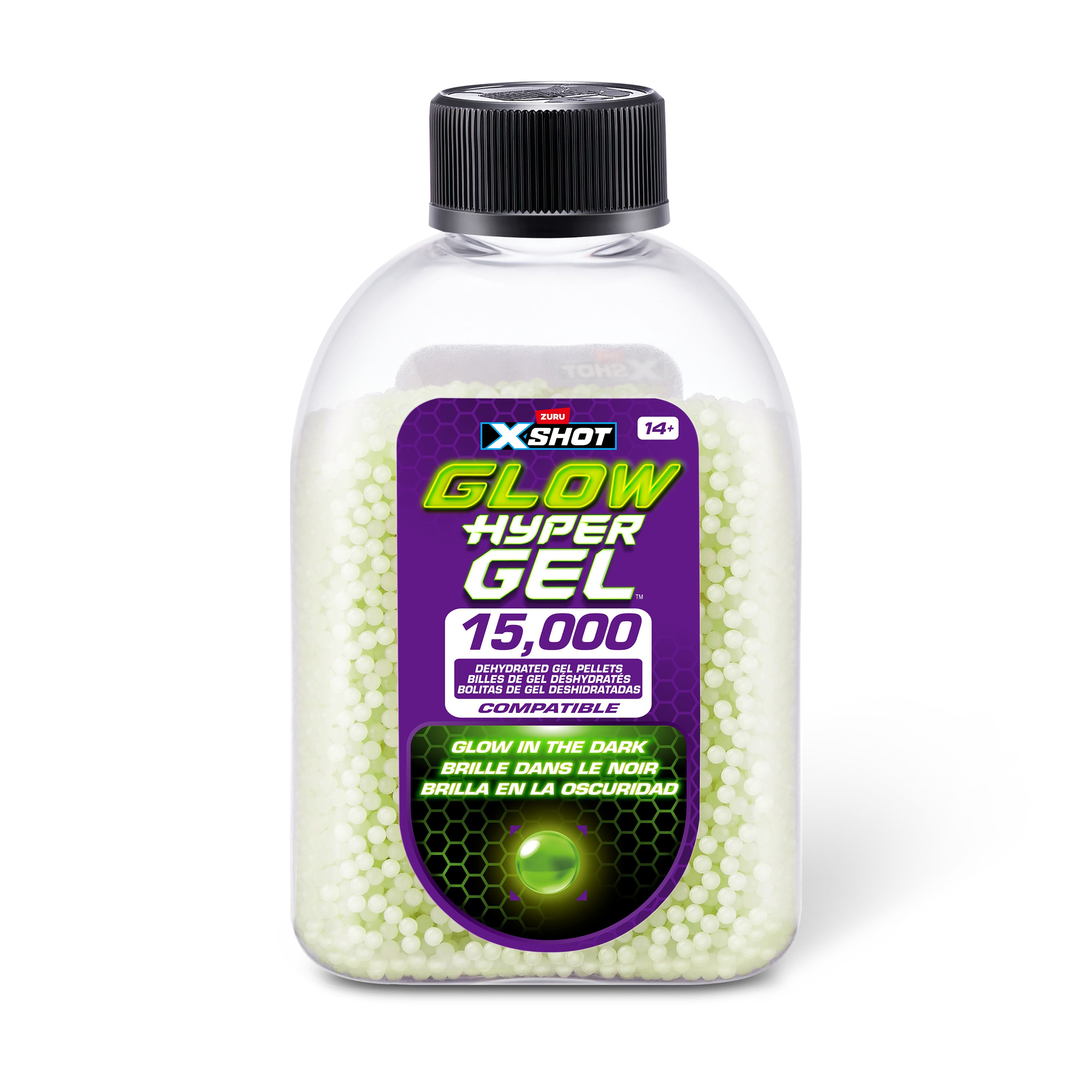 XShot Hyper Gel Glow in the Dark S1 Refill 15000