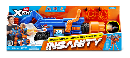 ** XShot Insanity S1 Smoking Barrel (72 Darts)