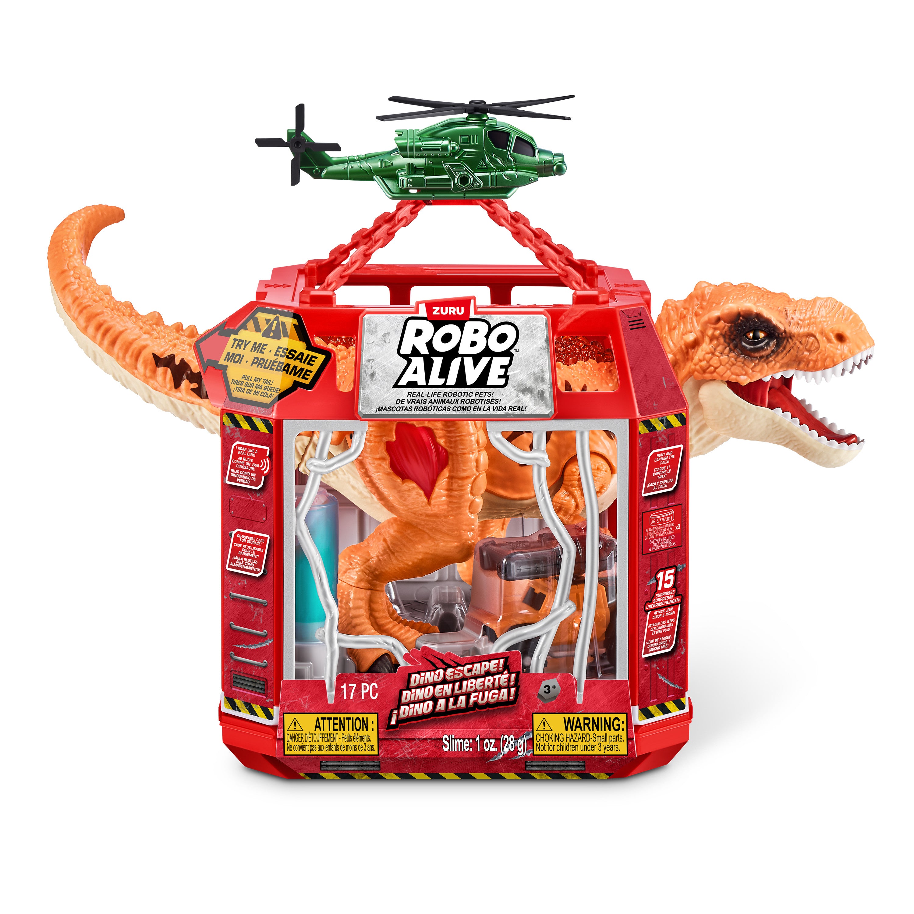 Robo Alive Dino Escape Playset S1