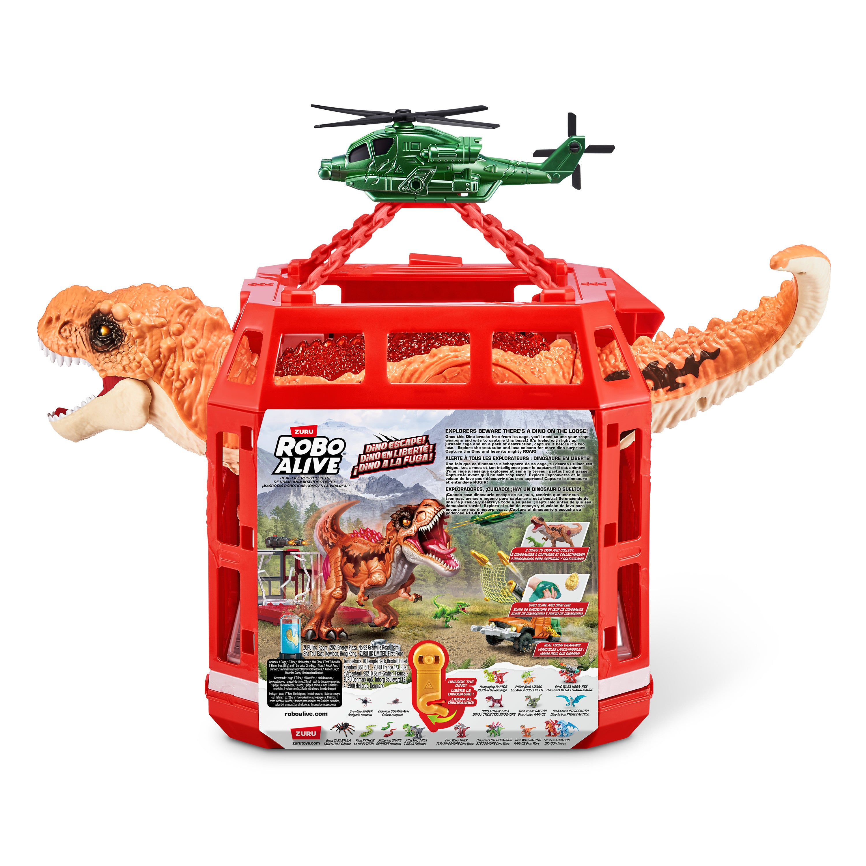 Robo Alive Dino Escape Playset S1