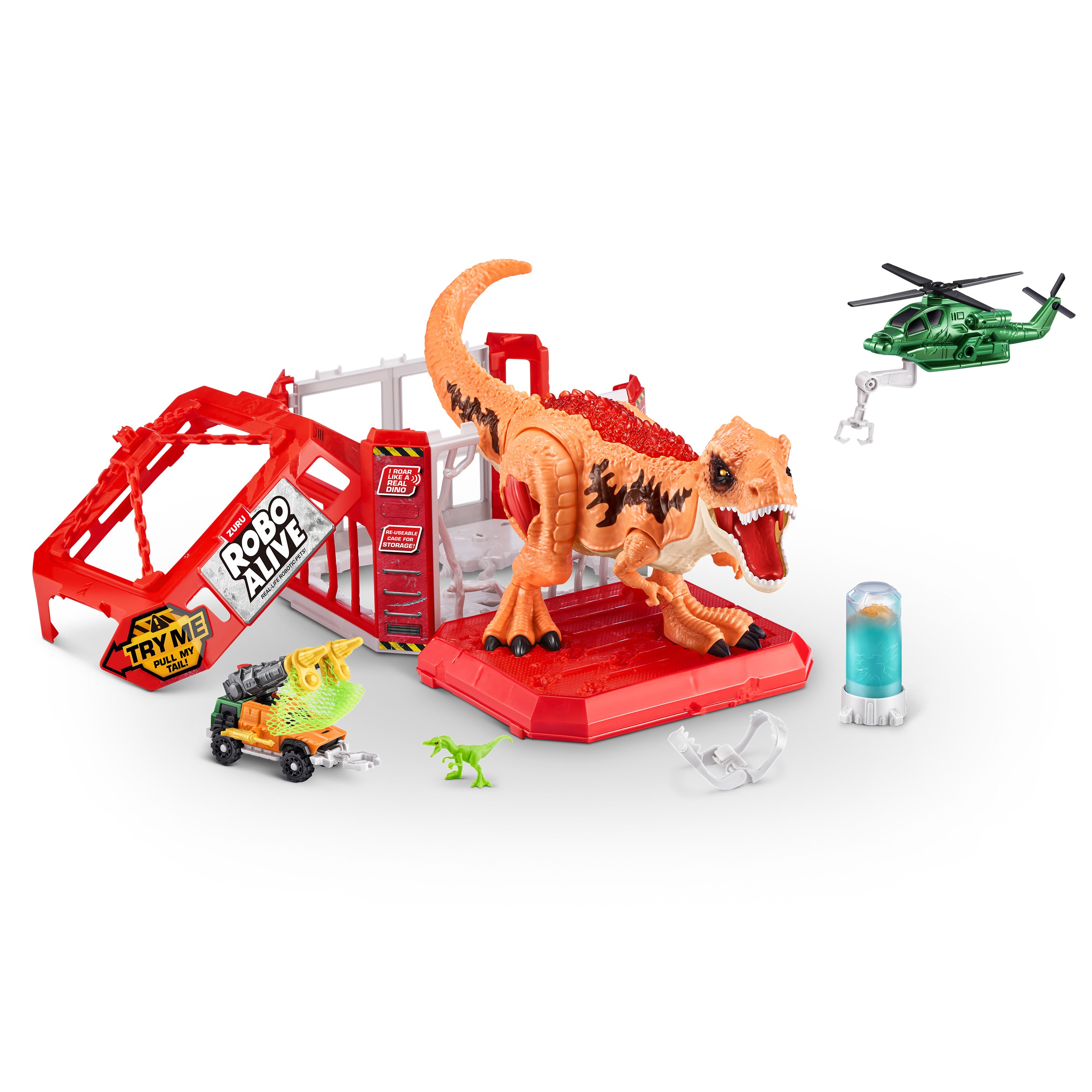 Robo Alive Dino Escape Playset S1