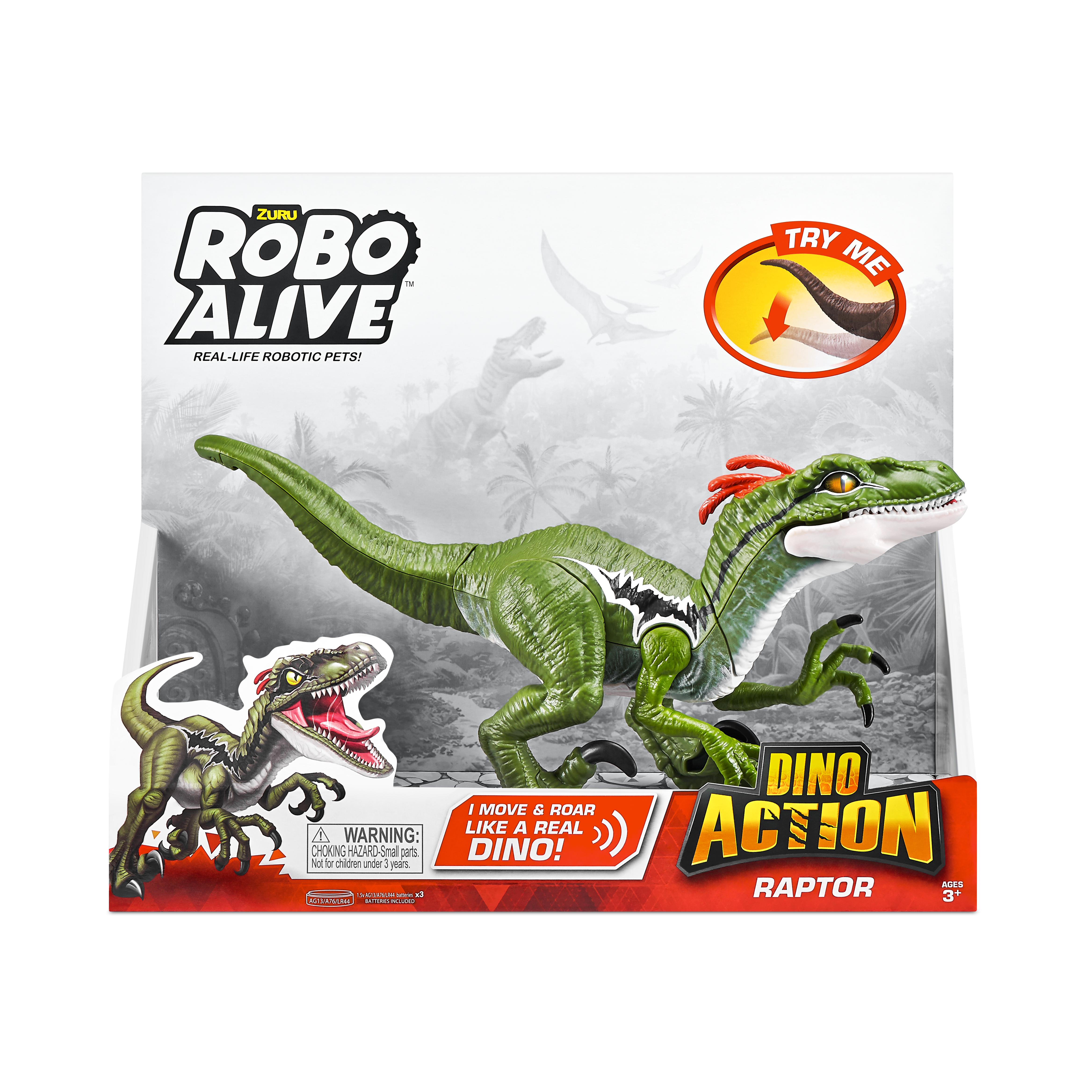 Robo Alive Dino Action Raptor Series 1