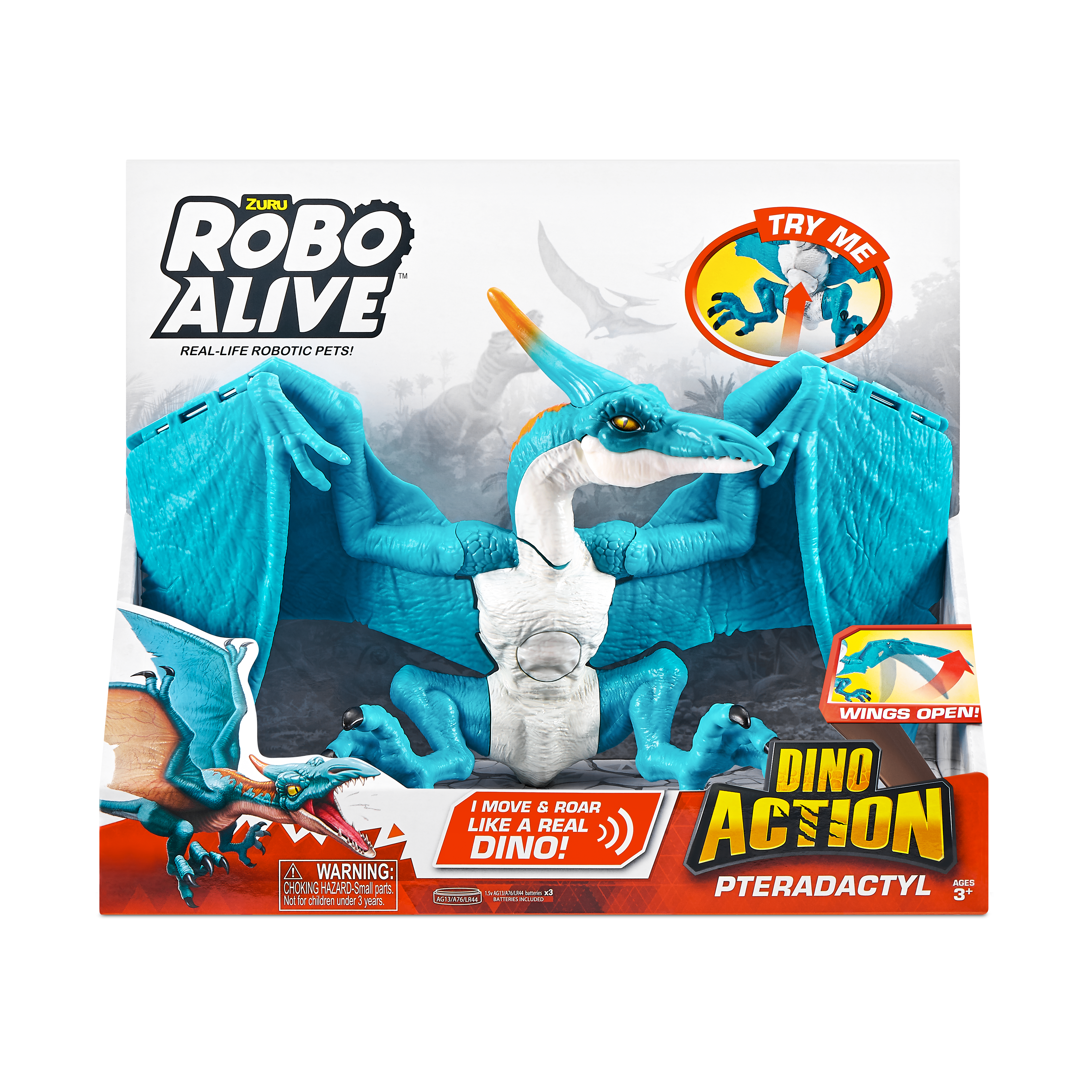 Robo Alive Dino Action Pterodactyl Series 1