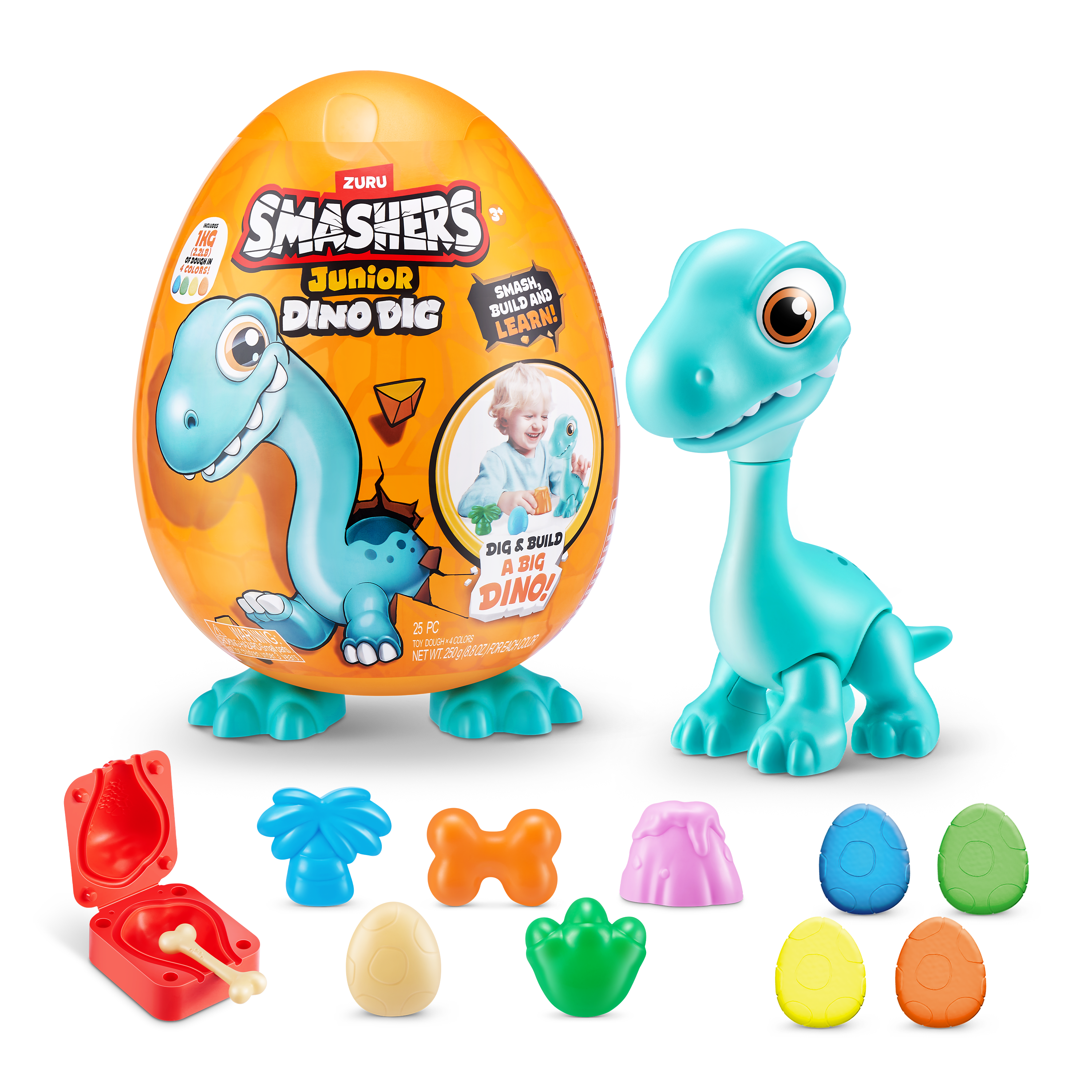 Smashers - Junior Dino Dig - Series 1 Large Egg