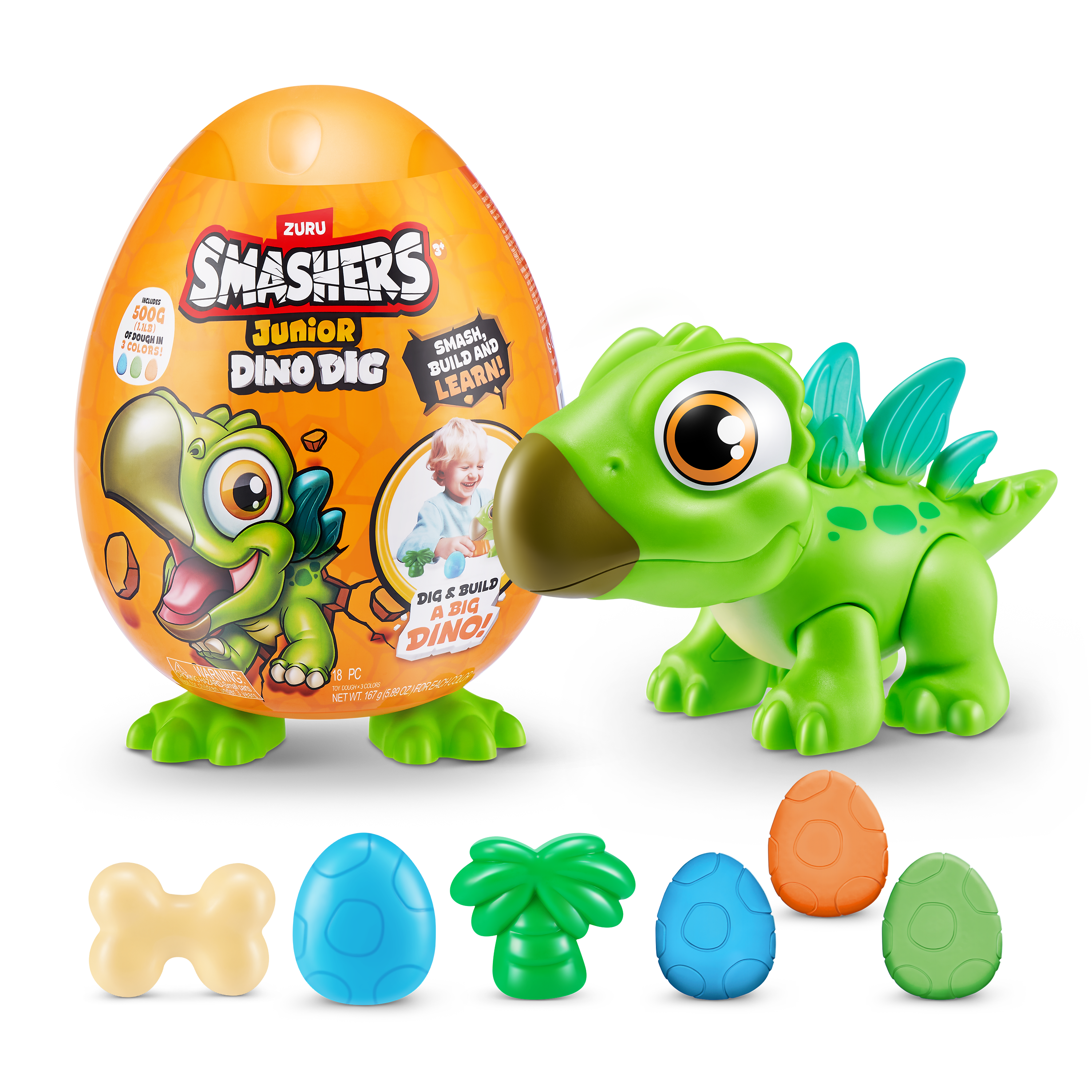 Smashers - Junior Dino Dig - Series 1 Small Egg