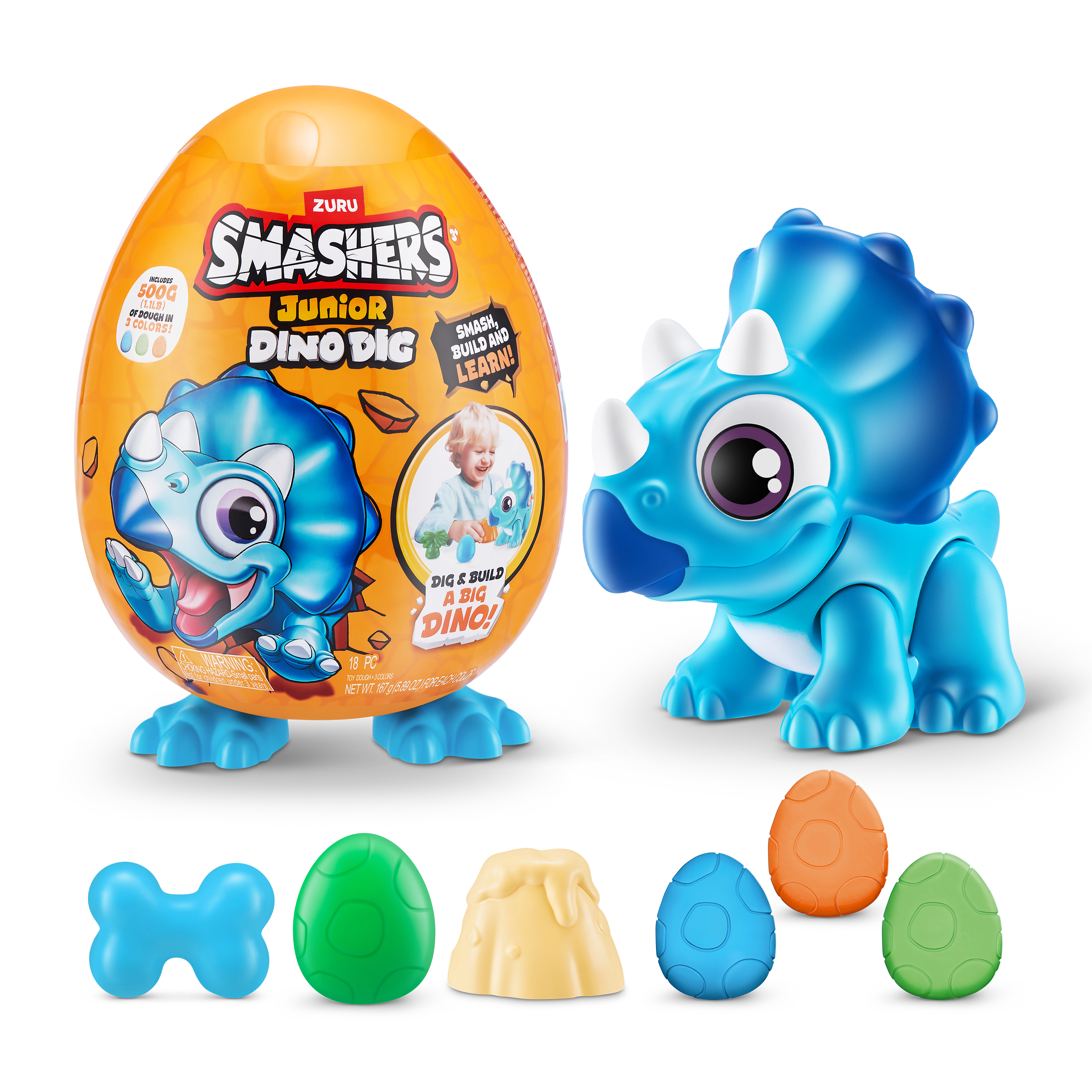 Smashers - Junior Dino Dig - Series 1 Small Egg