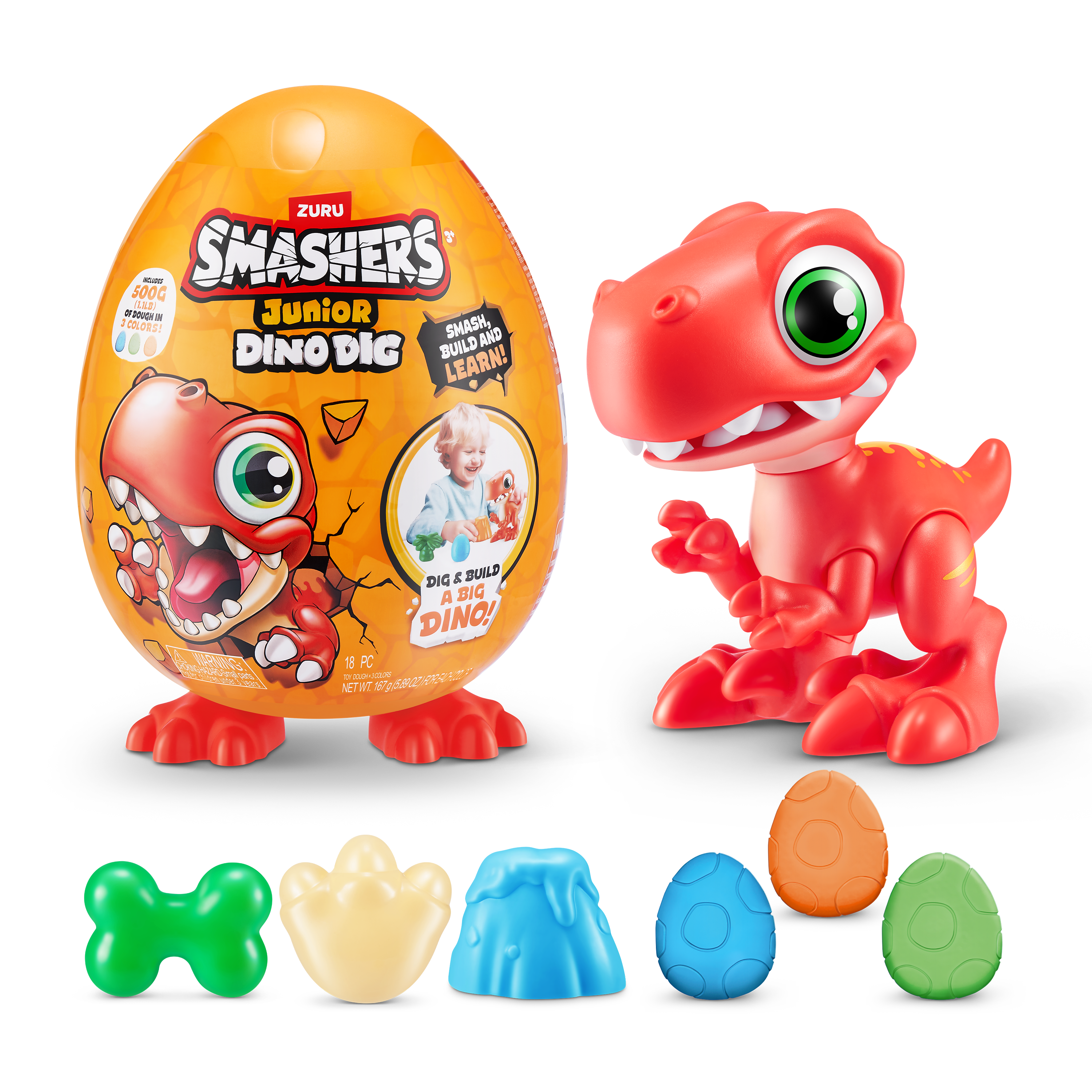 Smashers - Junior Dino Dig - Series 1 Small Egg