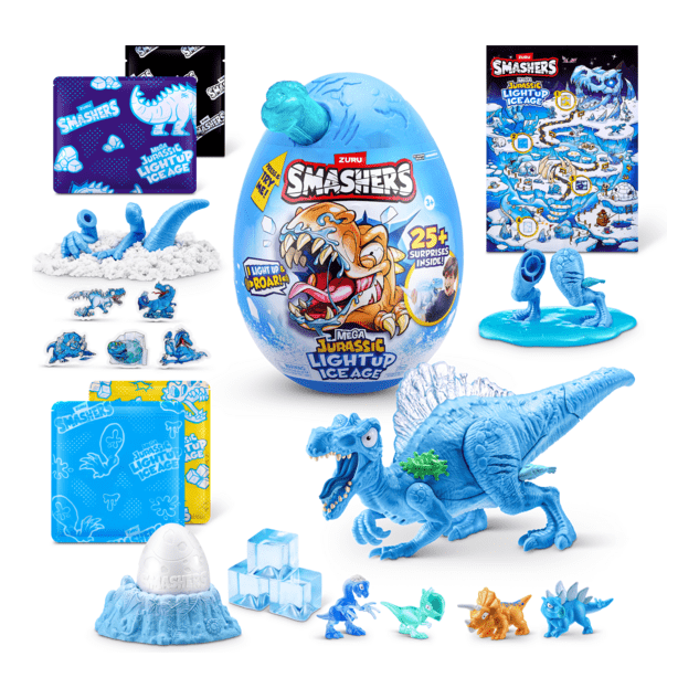 Smashers Dino Ice Age Light Up Series 1 Mega Egg