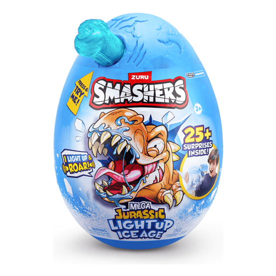 Smashers Dino Ice Age Light Up Series 1 Mega Egg