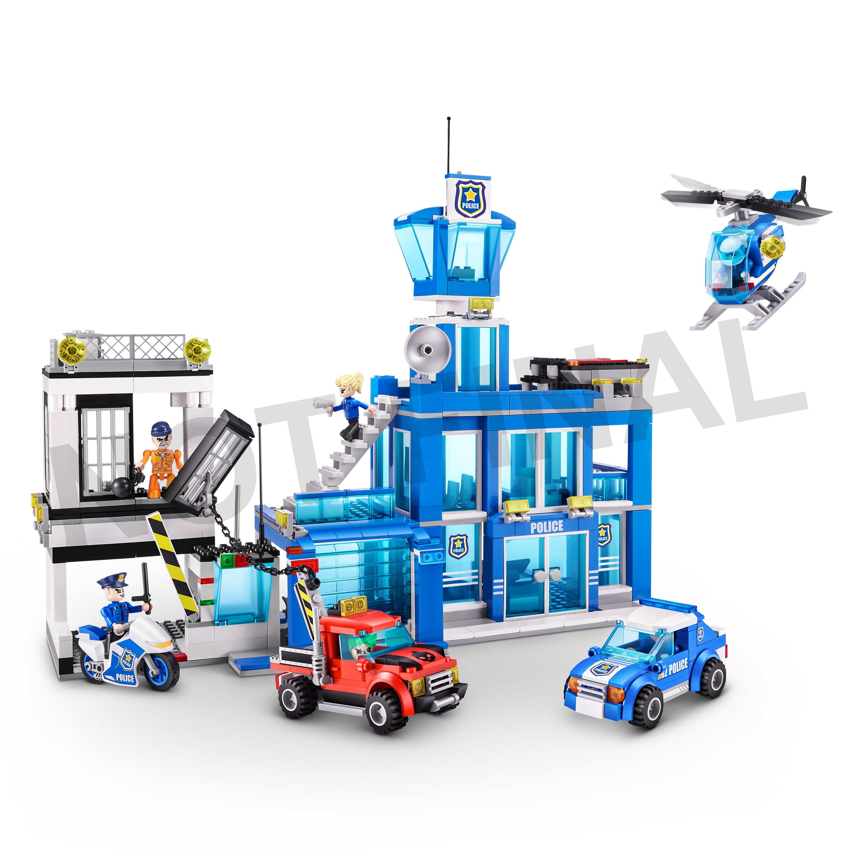 Max Max City S1 870 Piece Brick Box Playset