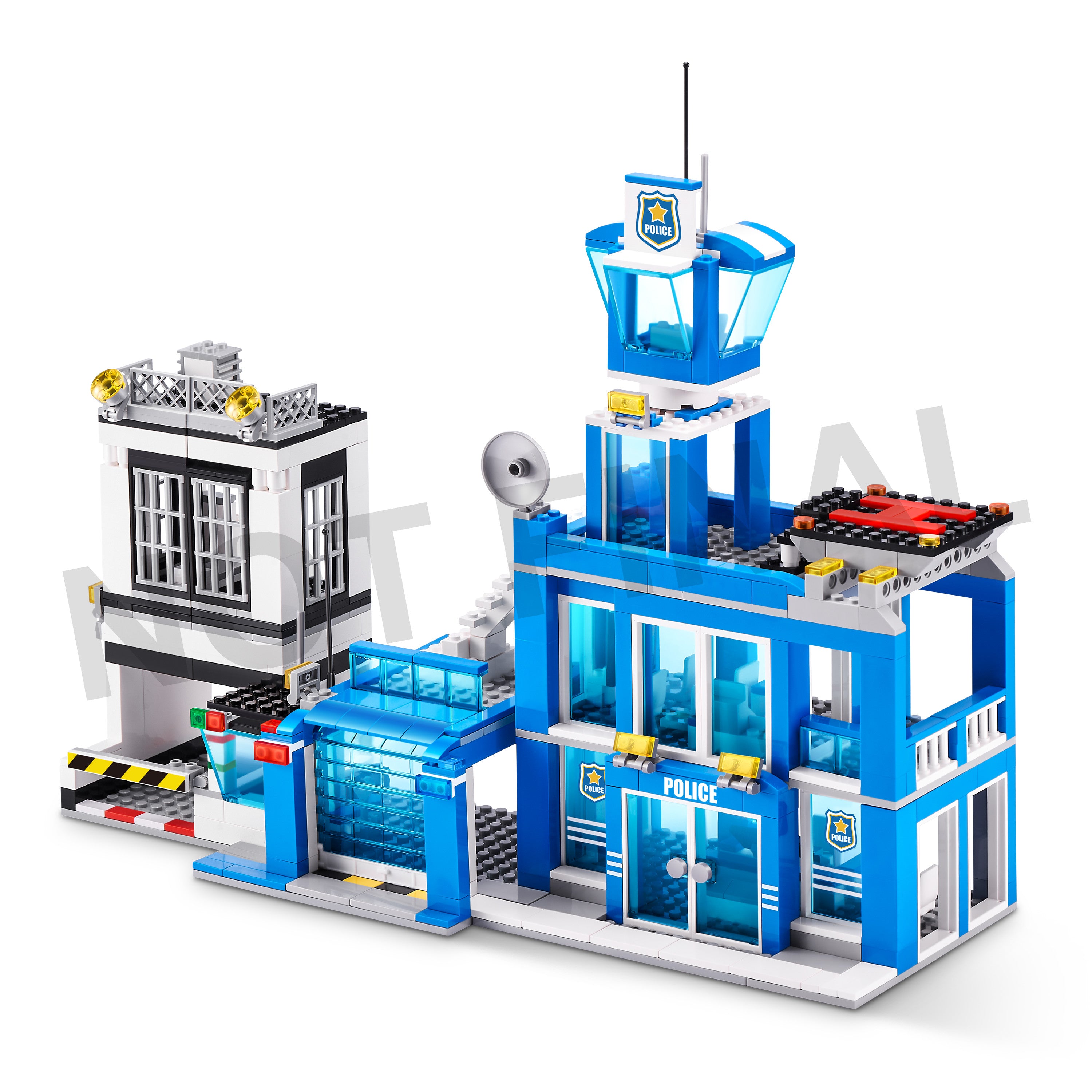 Max Max City S1 870 Piece Brick Box Playset