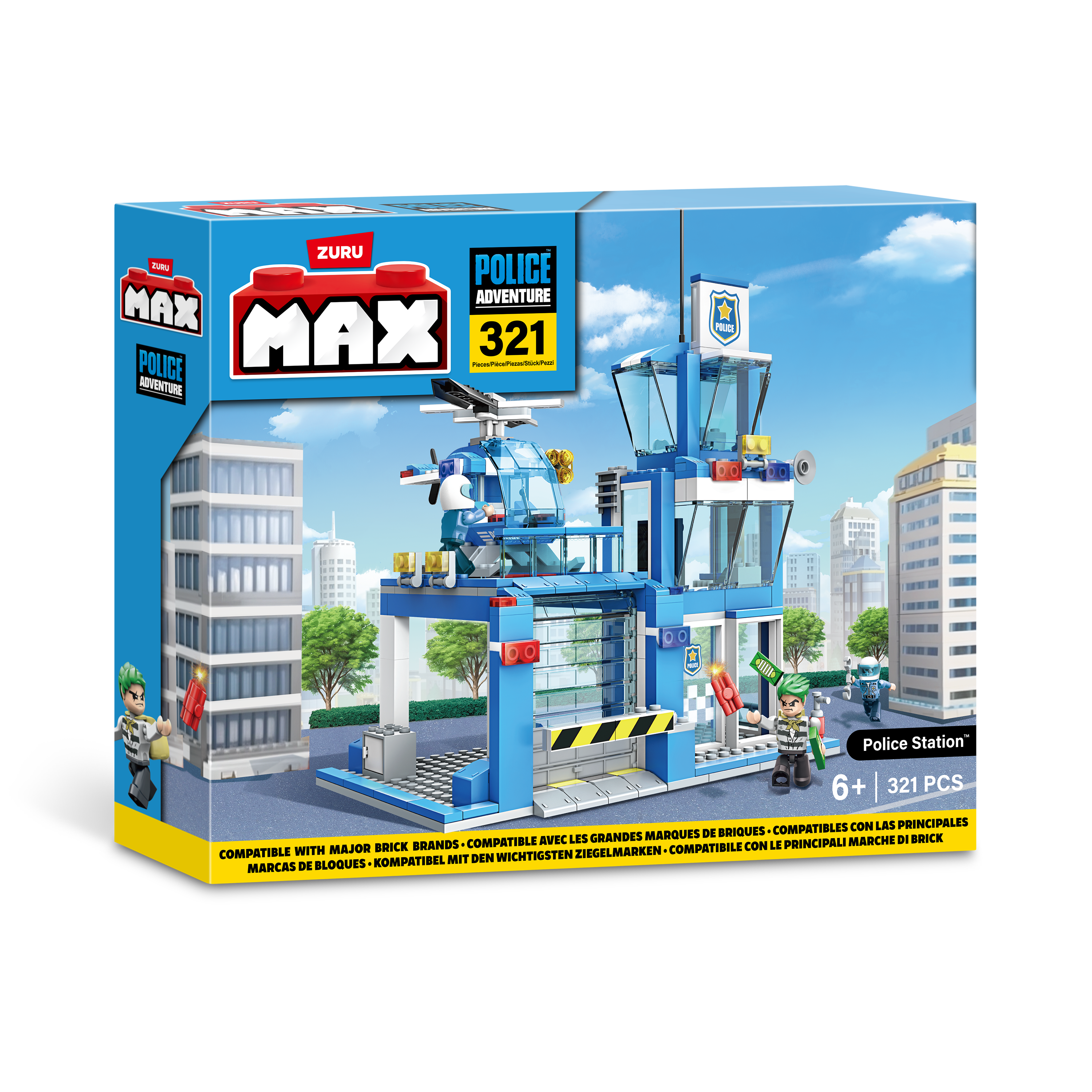 Max Max City S1 318 Piece Brick Box Playset