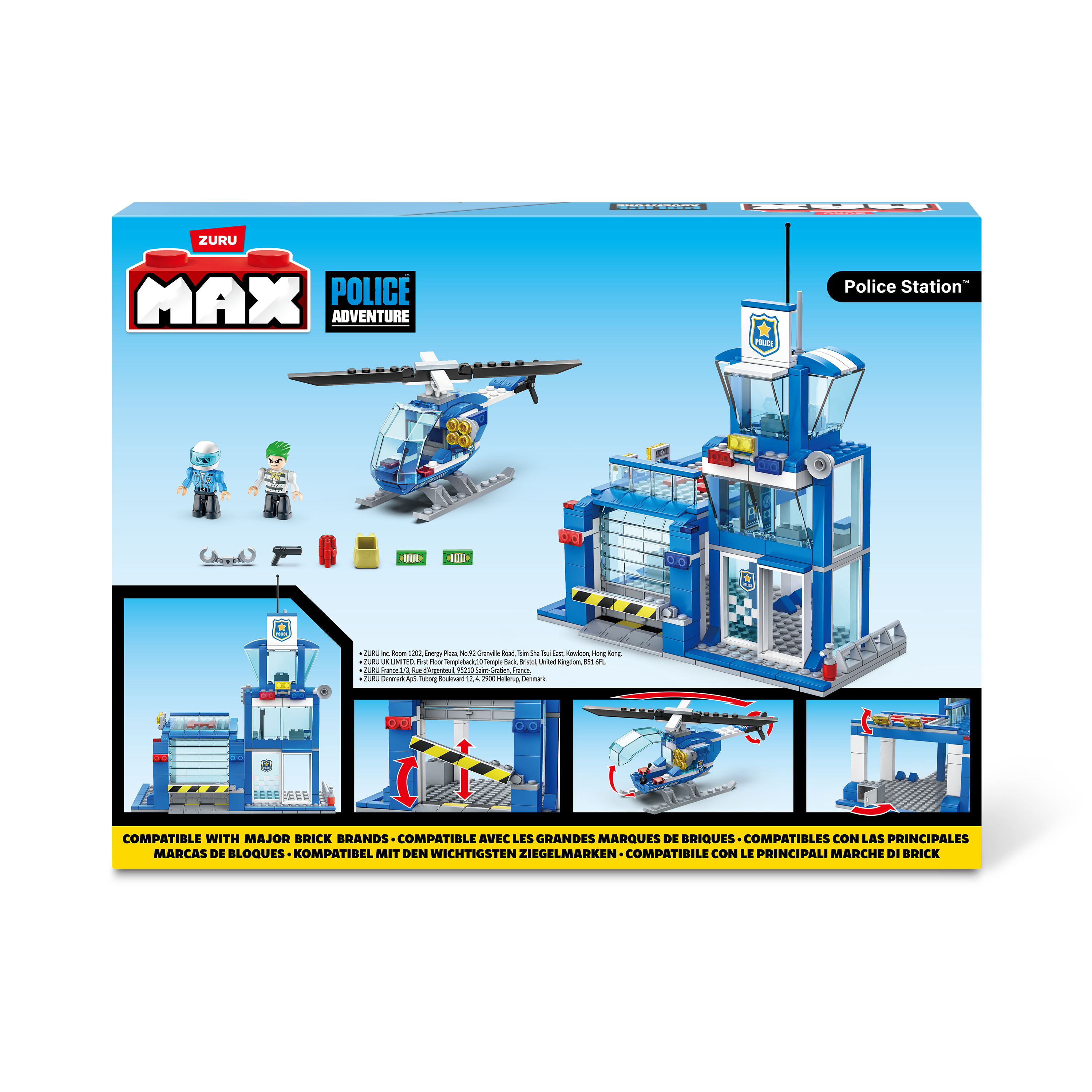 Max Max City S1 318 Piece Brick Box Playset